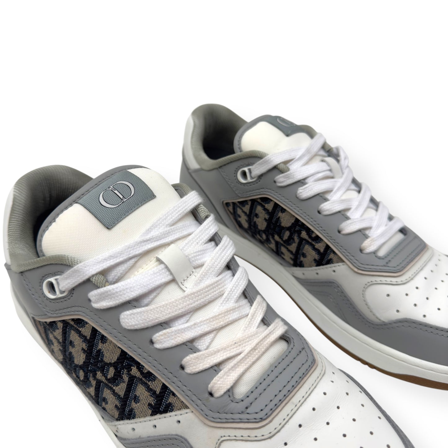 DIOR B27 LOW TOP SNEAKER GREY / WHITE 43 / UK9