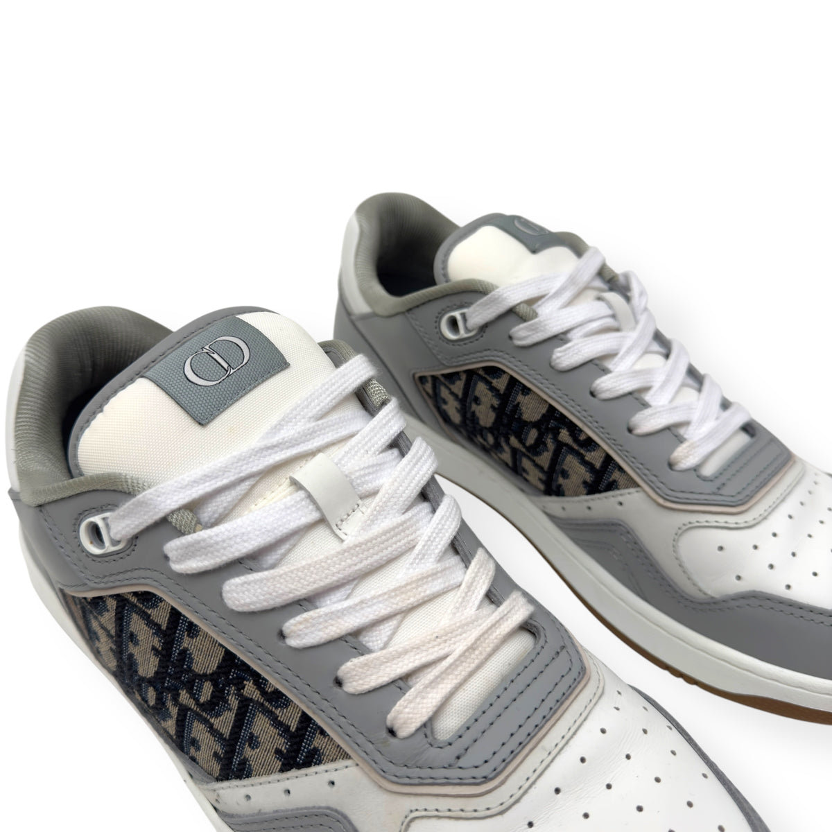 DIOR B27 LOW TOP SNEAKER GREY / WHITE 43 / UK9