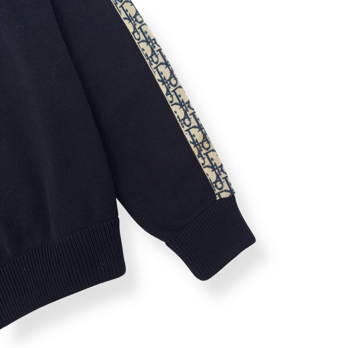 DIOR KNITTED CREWNECK SWEATER BLACK XL