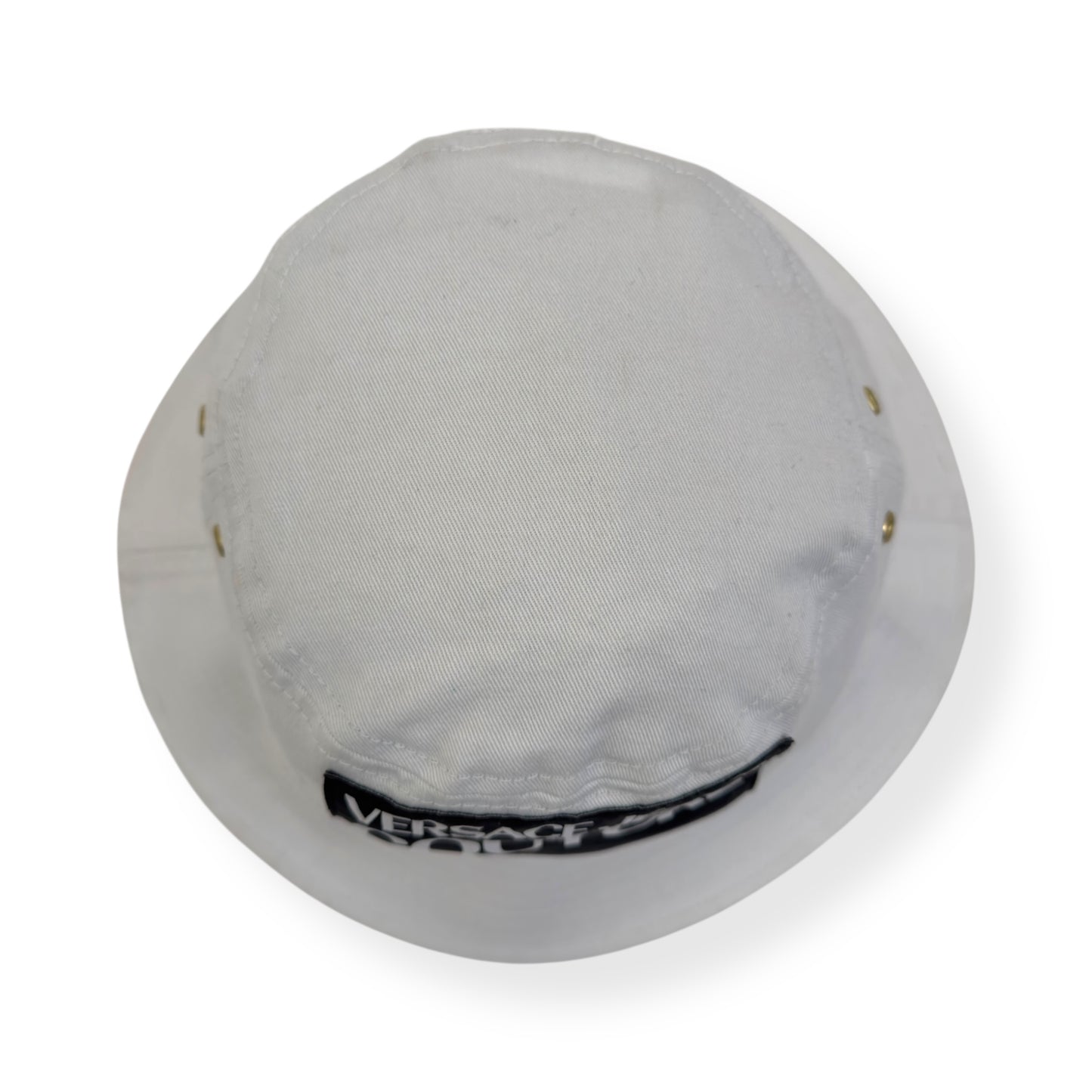VERSACE JEANS COUTURE BUCKET WHITE / BLACK HAT
