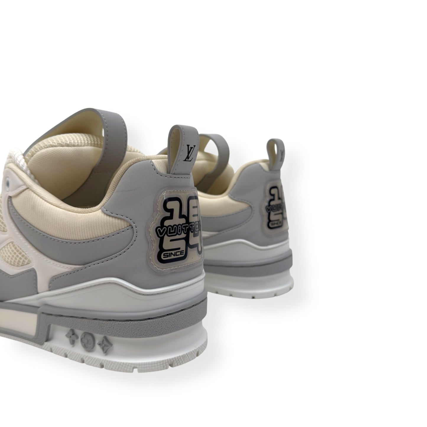 LOUIS VUITTON LV SKATE SNEAKER LUXURY GREY UK8