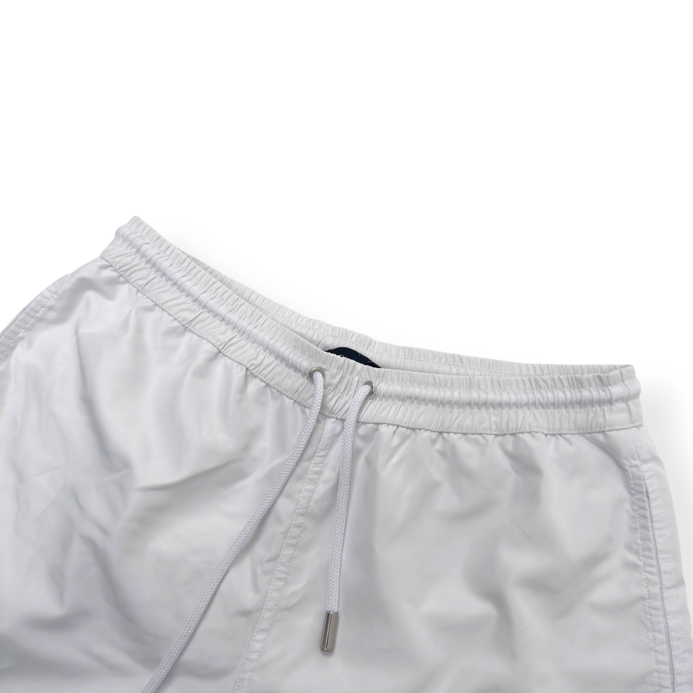 THOM SWEENEY POLYESTER SWIM SHORTS WHITE 48 / S