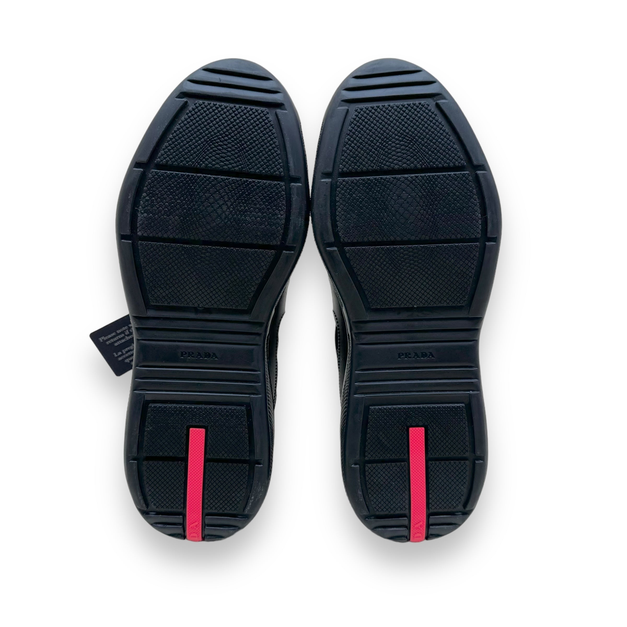 PRADA AMERICA’S CUP SOFT RUBBER SNEAKER BLACK UK9