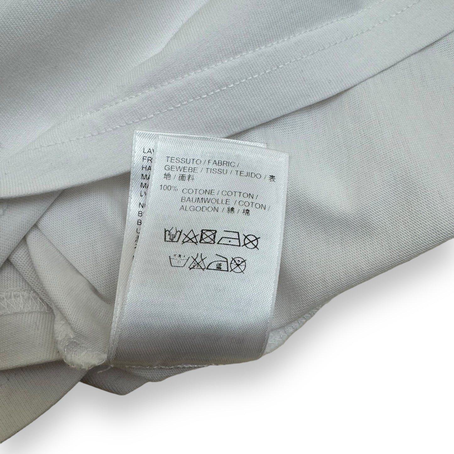 BALENCIAGA BB MODE COTTON T-SHIRT WHITE S