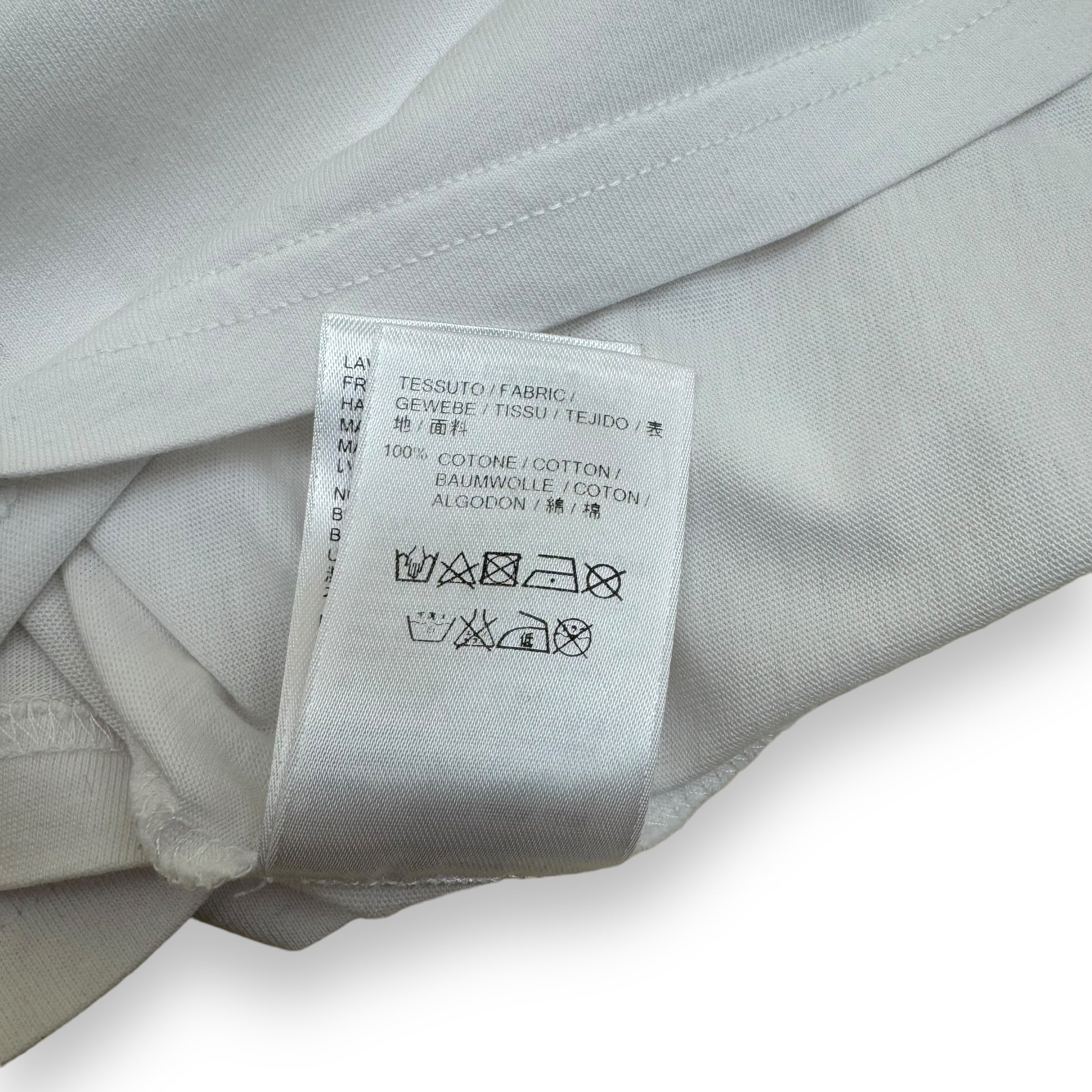 BALENCIAGA BB MODE COTTON T-SHIRT WHITE S