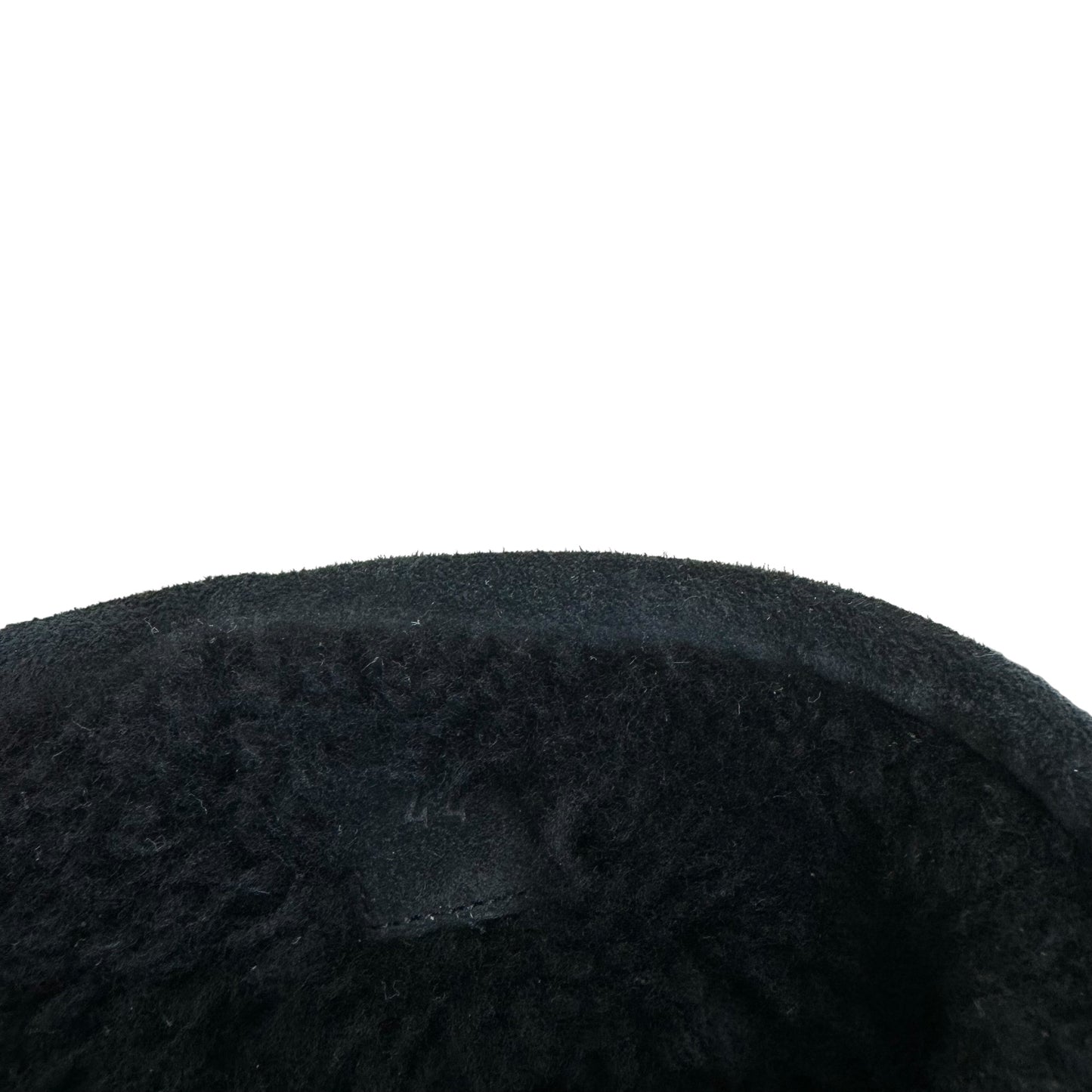 BOTTEGA VENETA SNAP ANKLE SHEARLING LINED BOOTS BLACK UK10