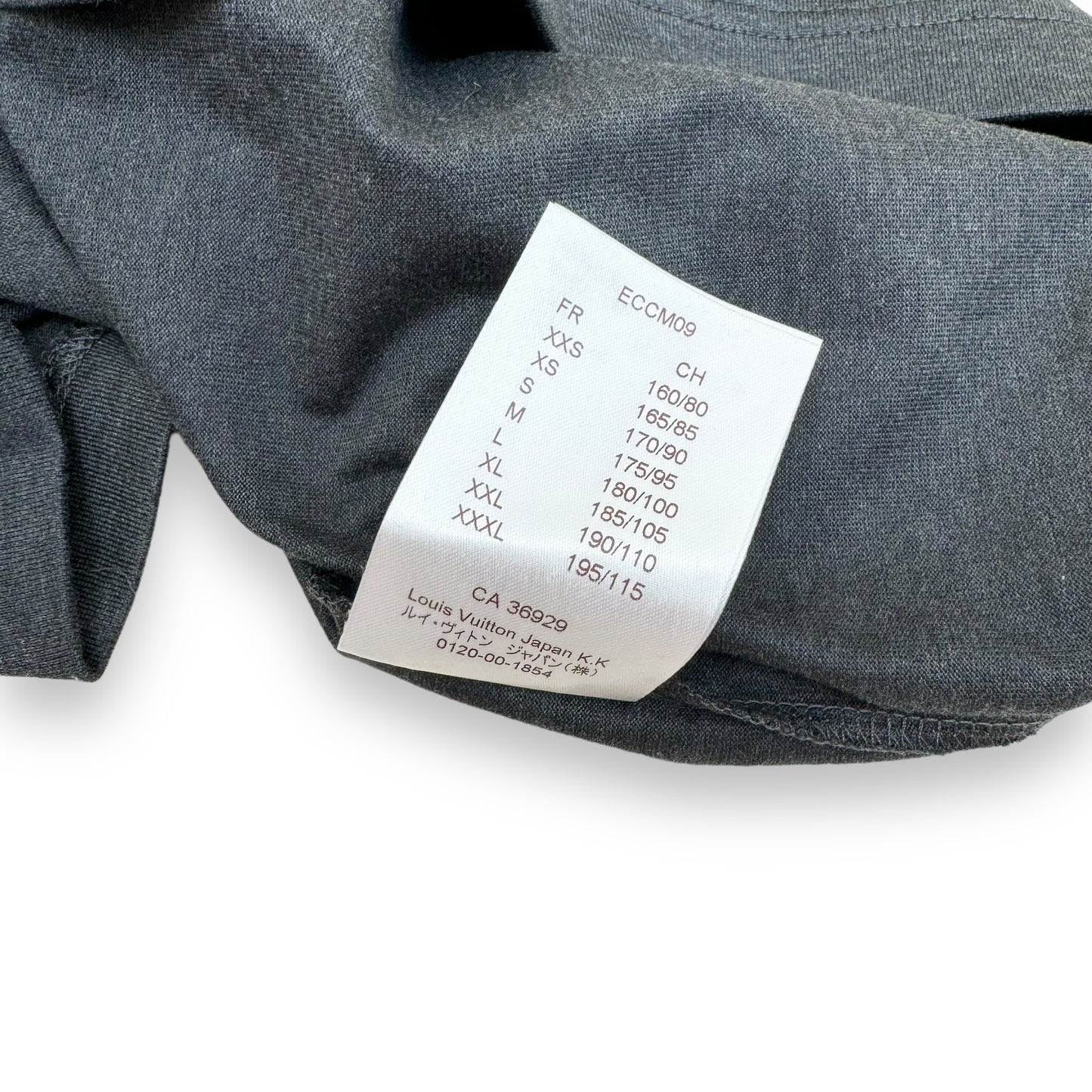 LOUIS VUITTON COTTON T-SHIRT GREY S