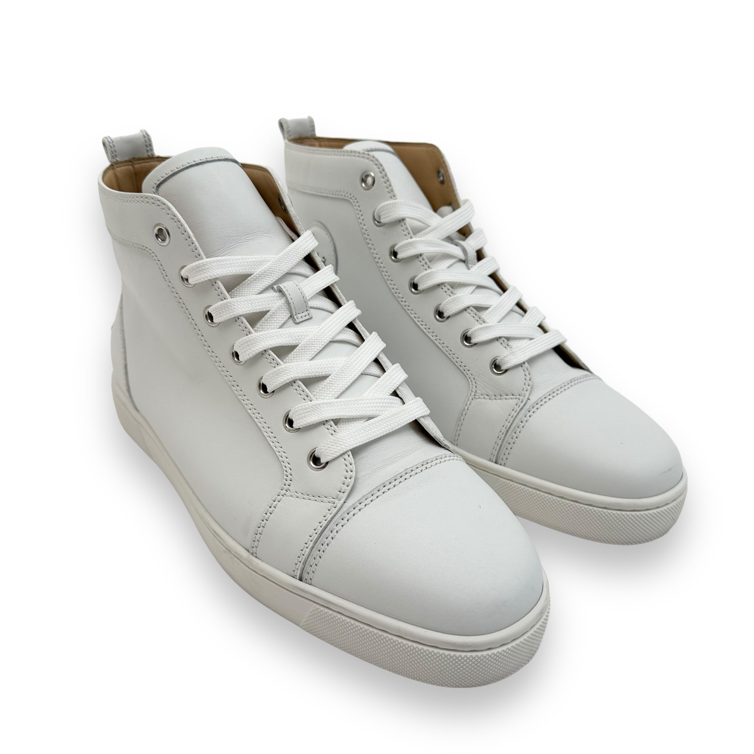 CHRISTIAN LOUBOUTIN LOUIS ORLATO SNEAKER WHITE UK9