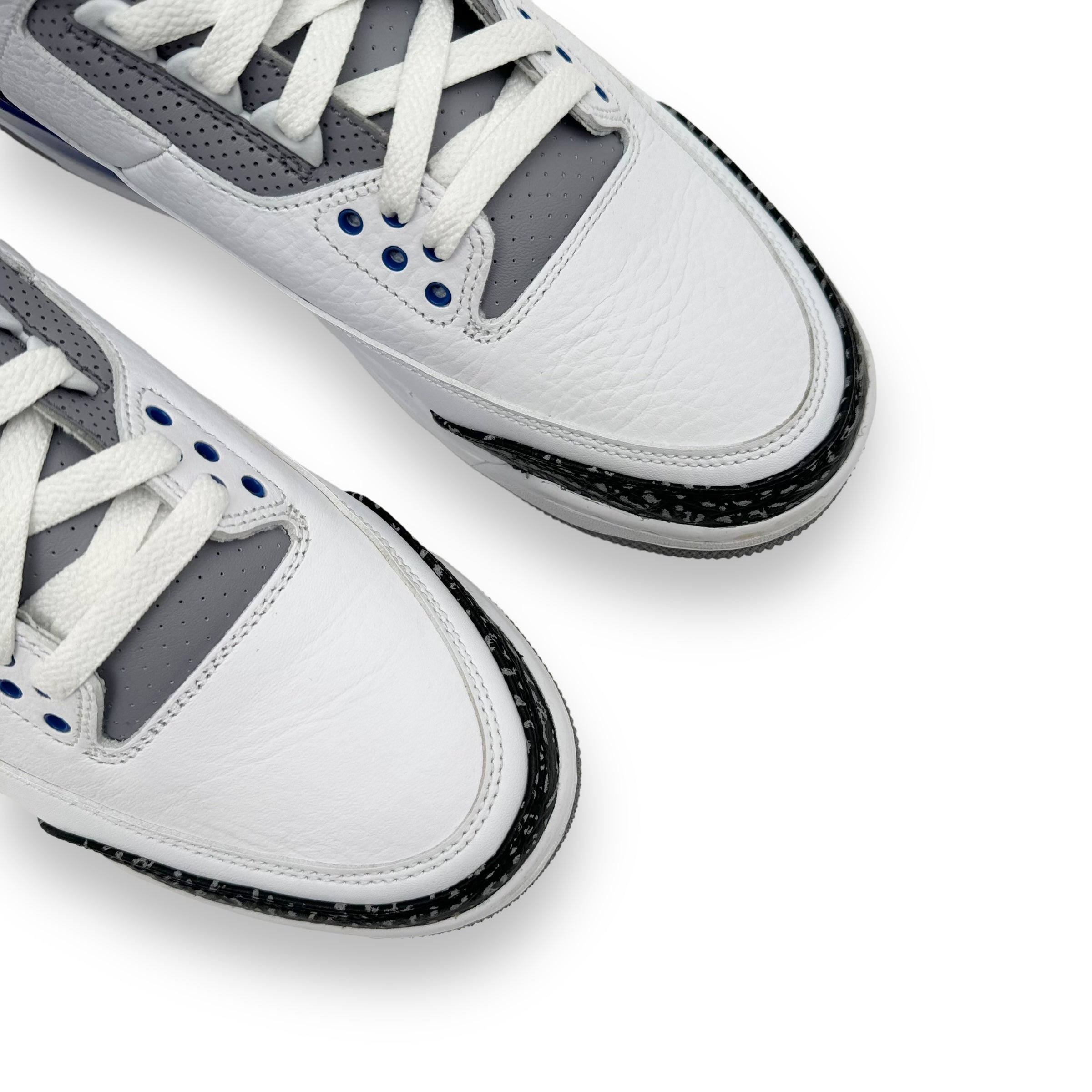 AIR JORDAN 3 RETRO SNEAKER RACER BLUE / WHITE UK8.5