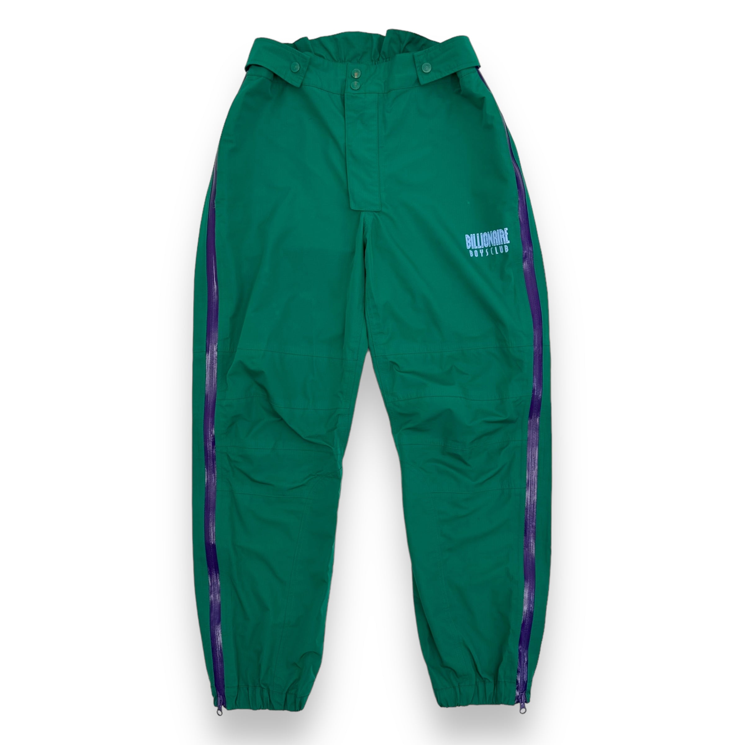 BILLONAIRE BOYS CLUB LOGO TECHNICAL TROUSERS GREEN / PURPLE S