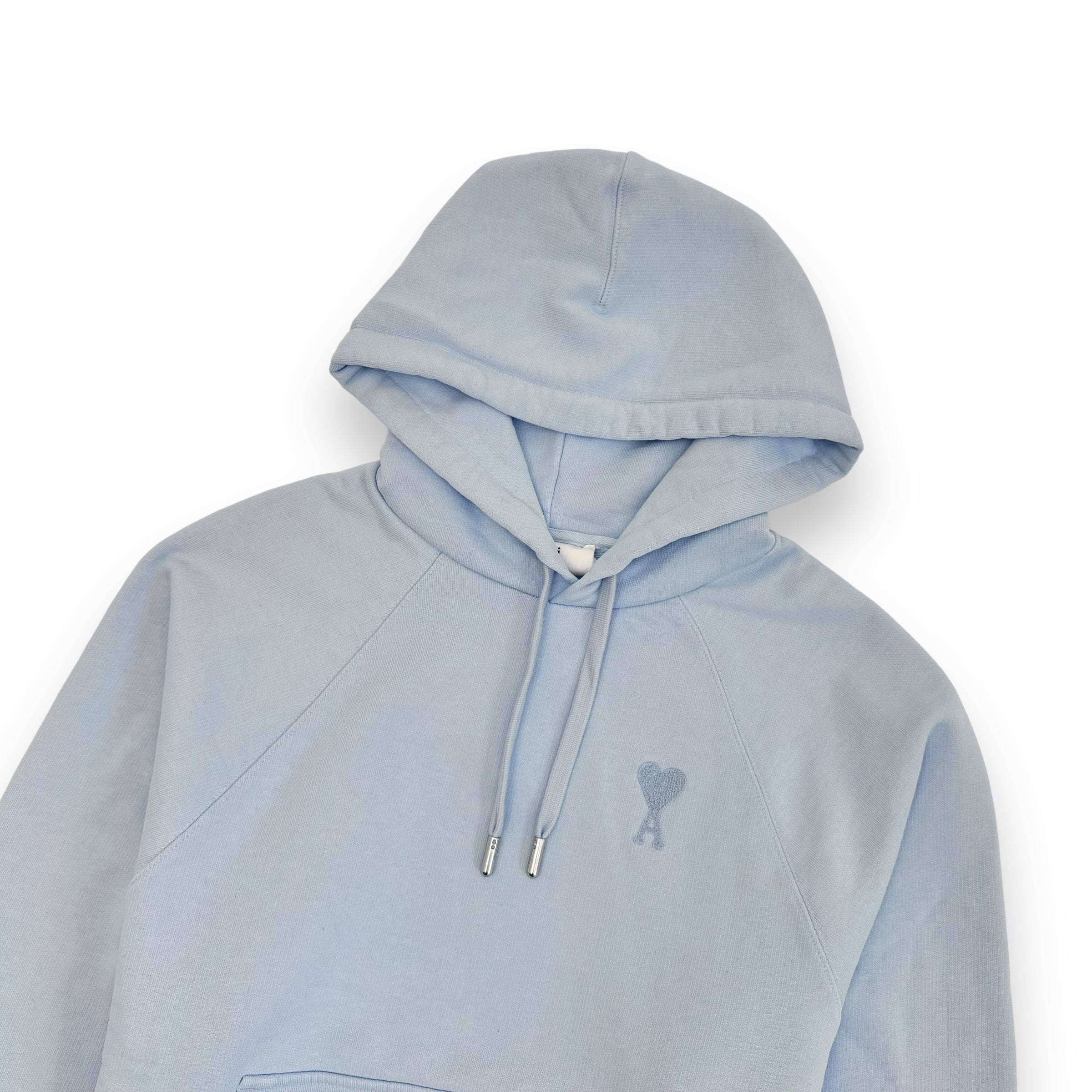 AMI PARIS HOODIE SKYBLUE M