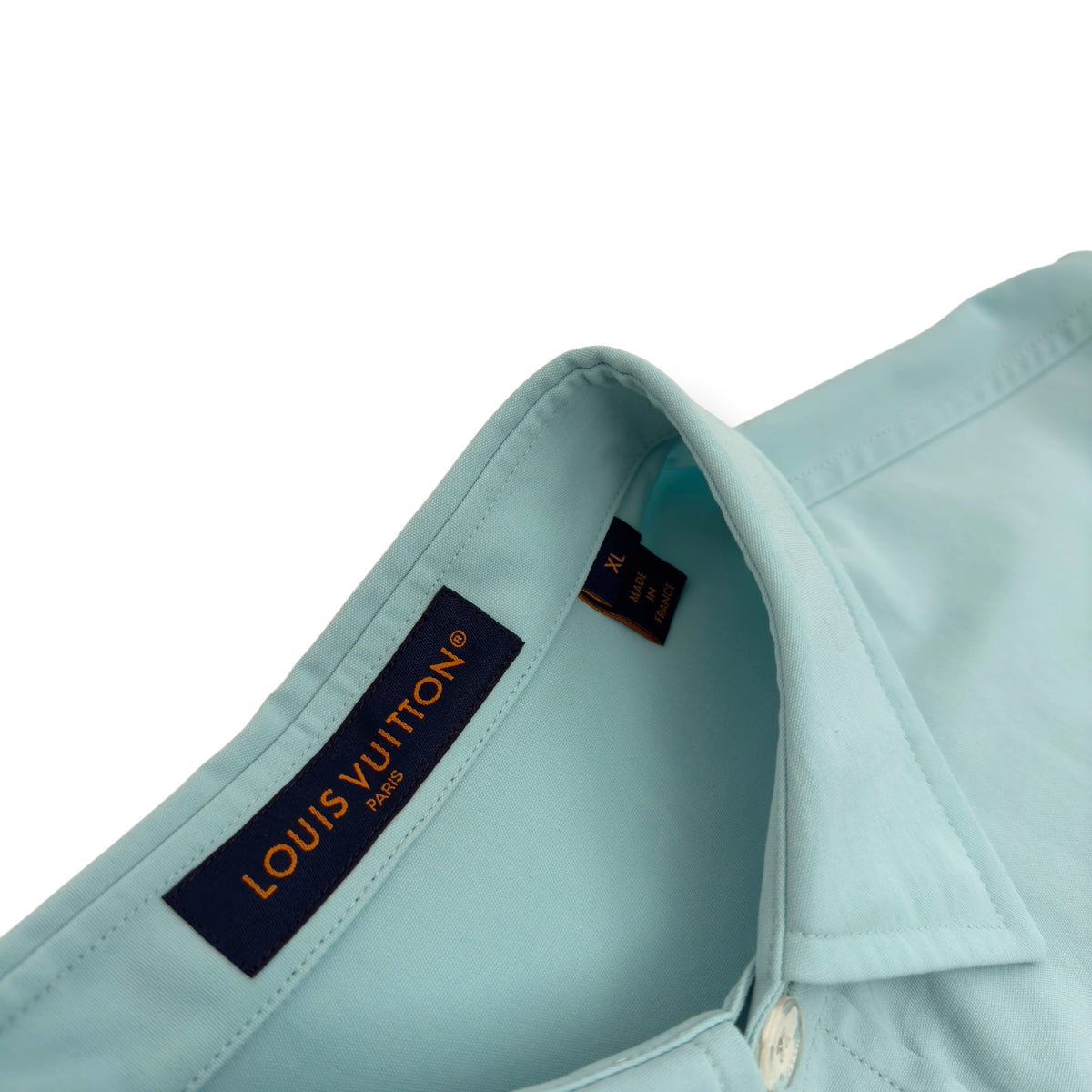 LOUIS VUITTON 2023 RELAXED FIT SHIRT BABY BLUE XL