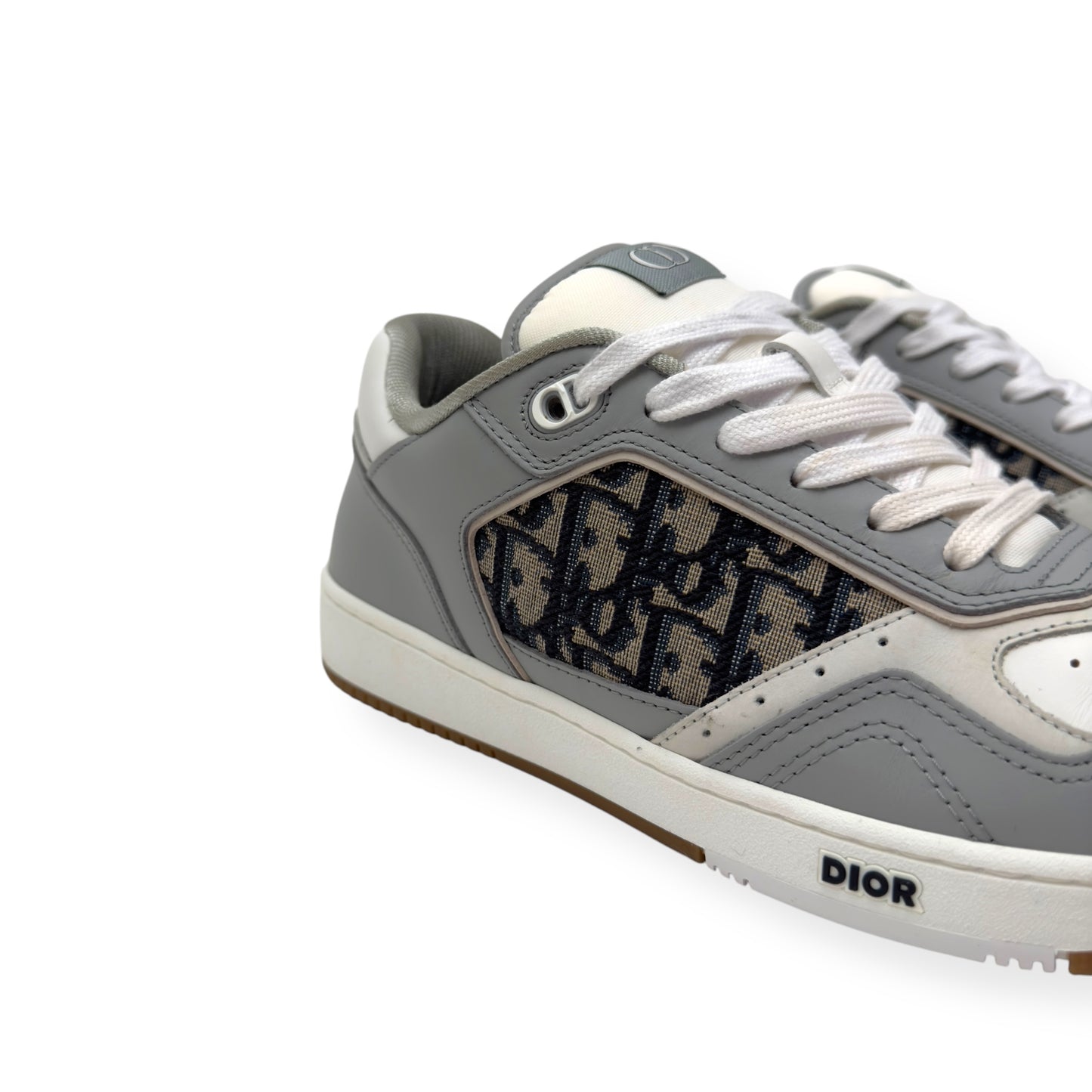 DIOR B27 LOW TOP SNEAKER GREY / WHITE 43 / UK9