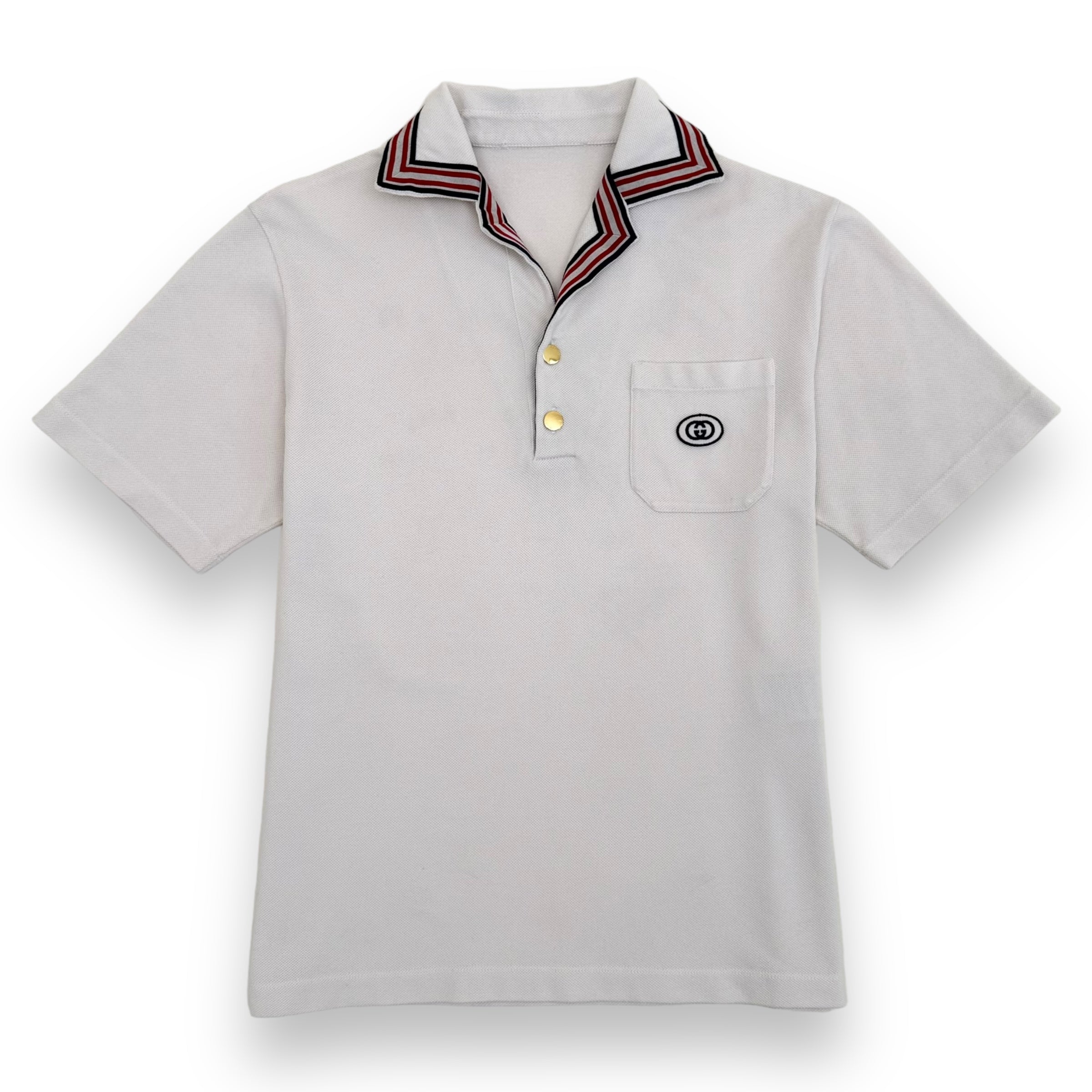 GUCCI POLO SHIRT CREAM S