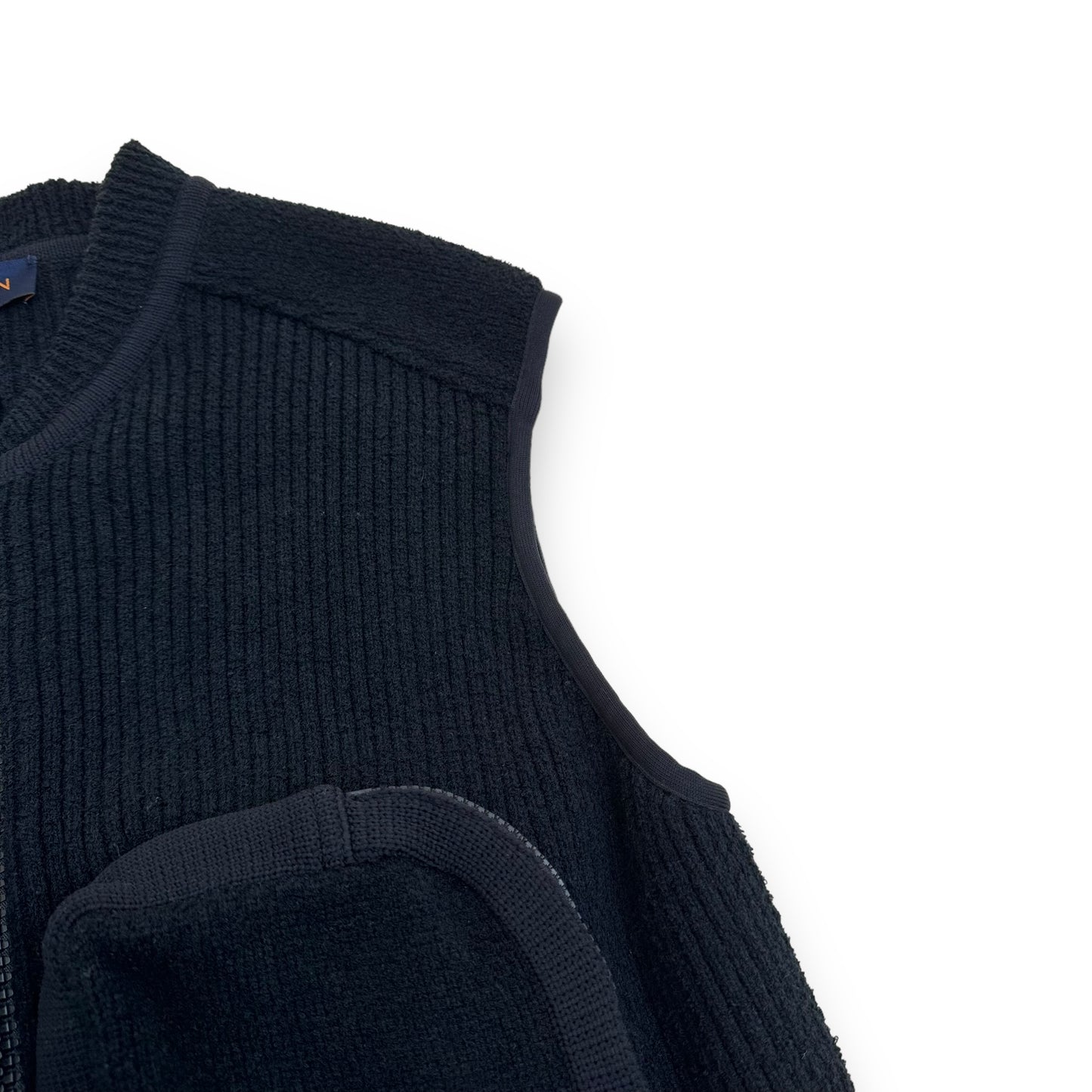 LOUIS VUITTON X VIRGIL ABLOH MULTI POCKET 3D GILET VEST JACKET BLACK L