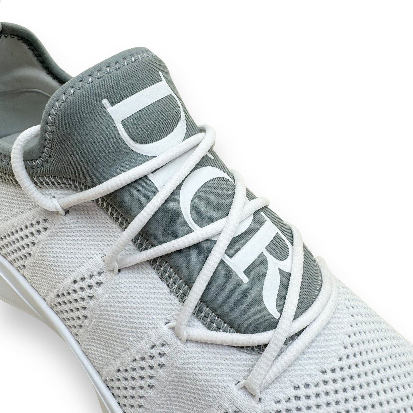 DIOR B25 NEOPRENE / TECHNICAL MESH SNEAKER WHITE UK6