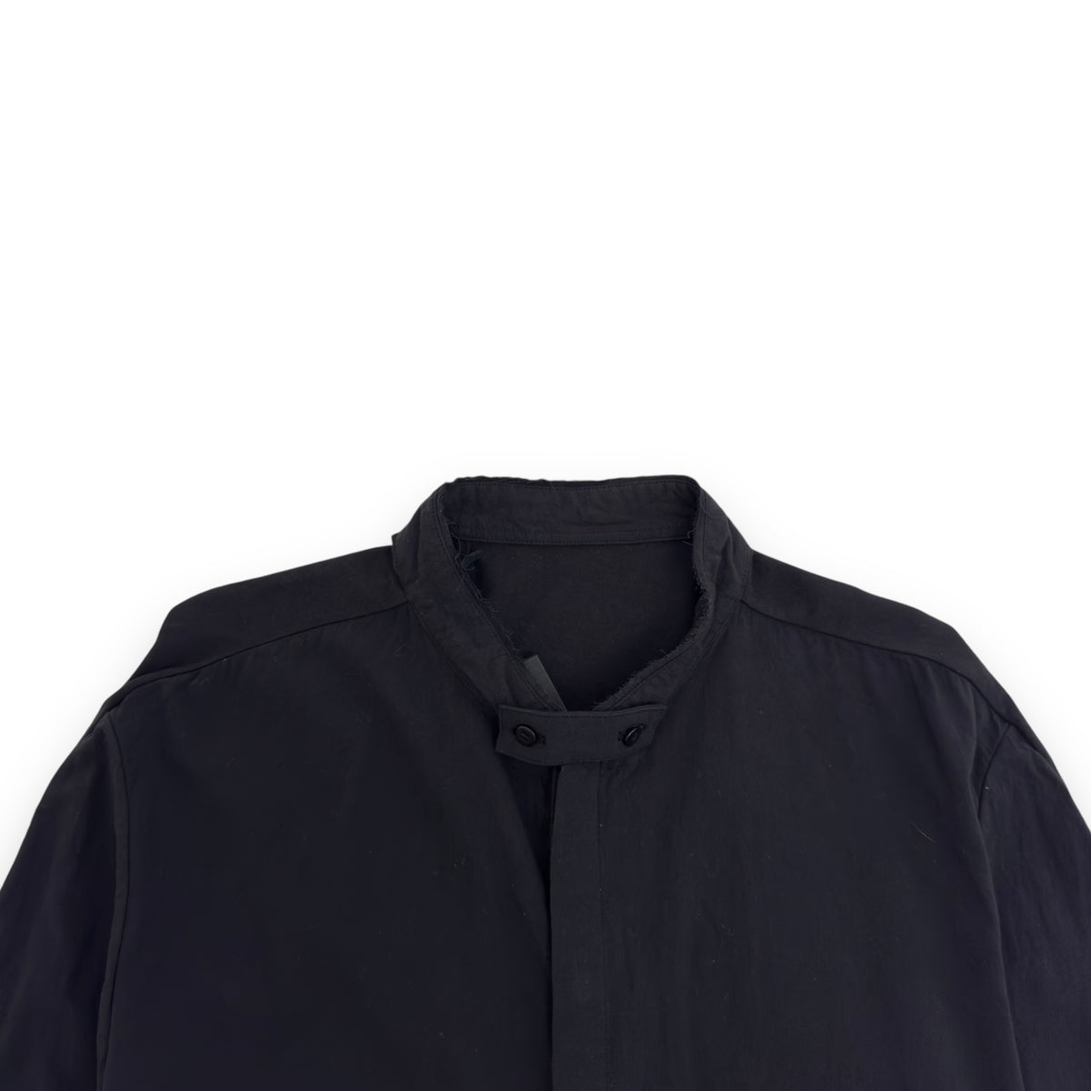 BORIS BIDJAN SABERI SINGLE BREASTED COAT BLACK XL