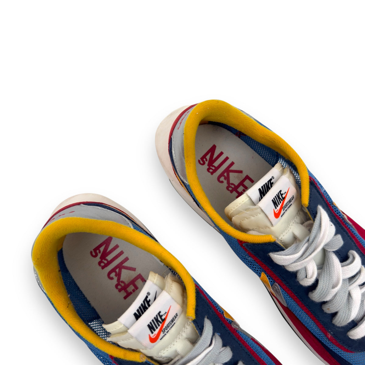 NIKE X SACAI LD WAFFLE SNEAKER VARSITY BLUE UK11