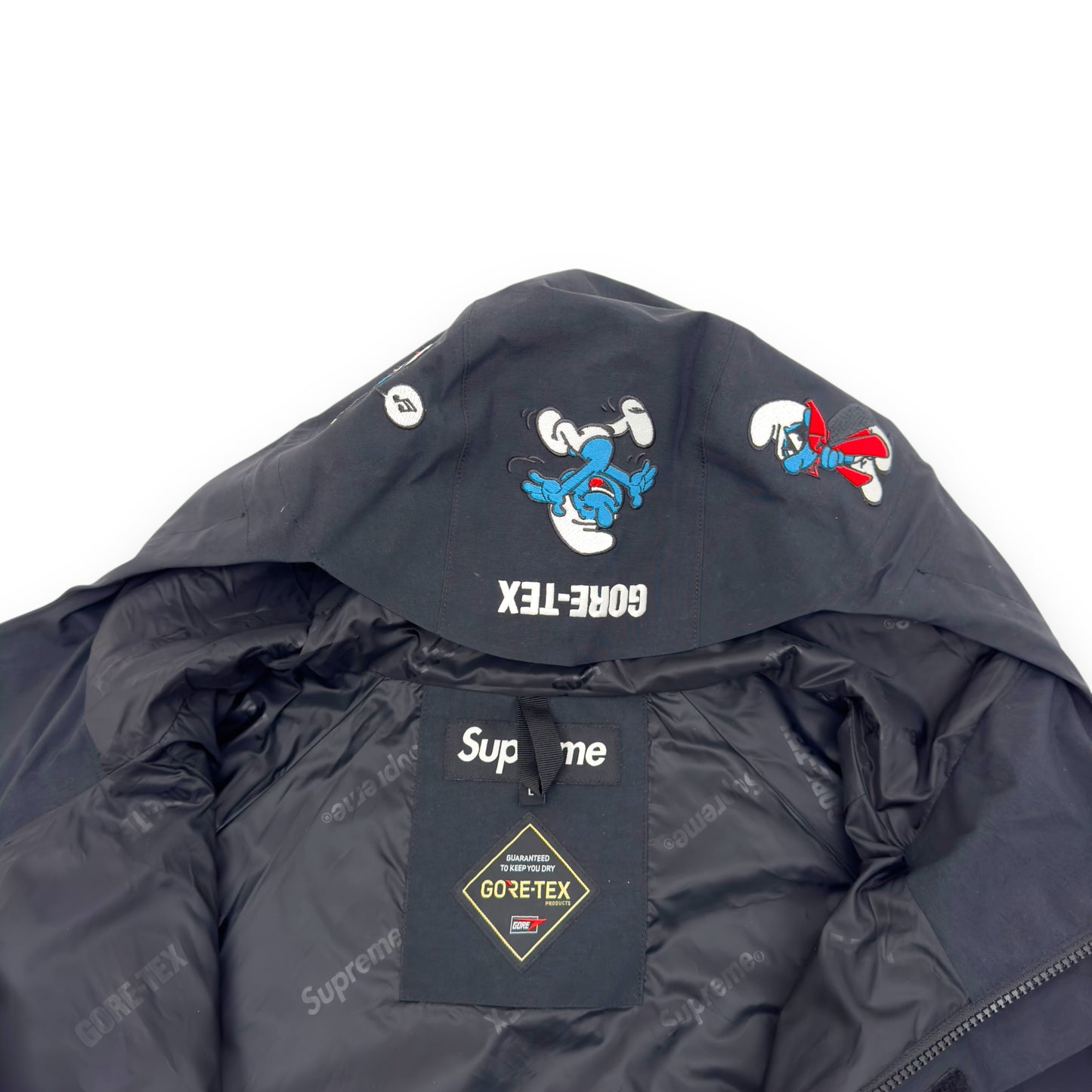 SUPREME X SMUFS FW20 GORE-TEX JACKET BLACK L