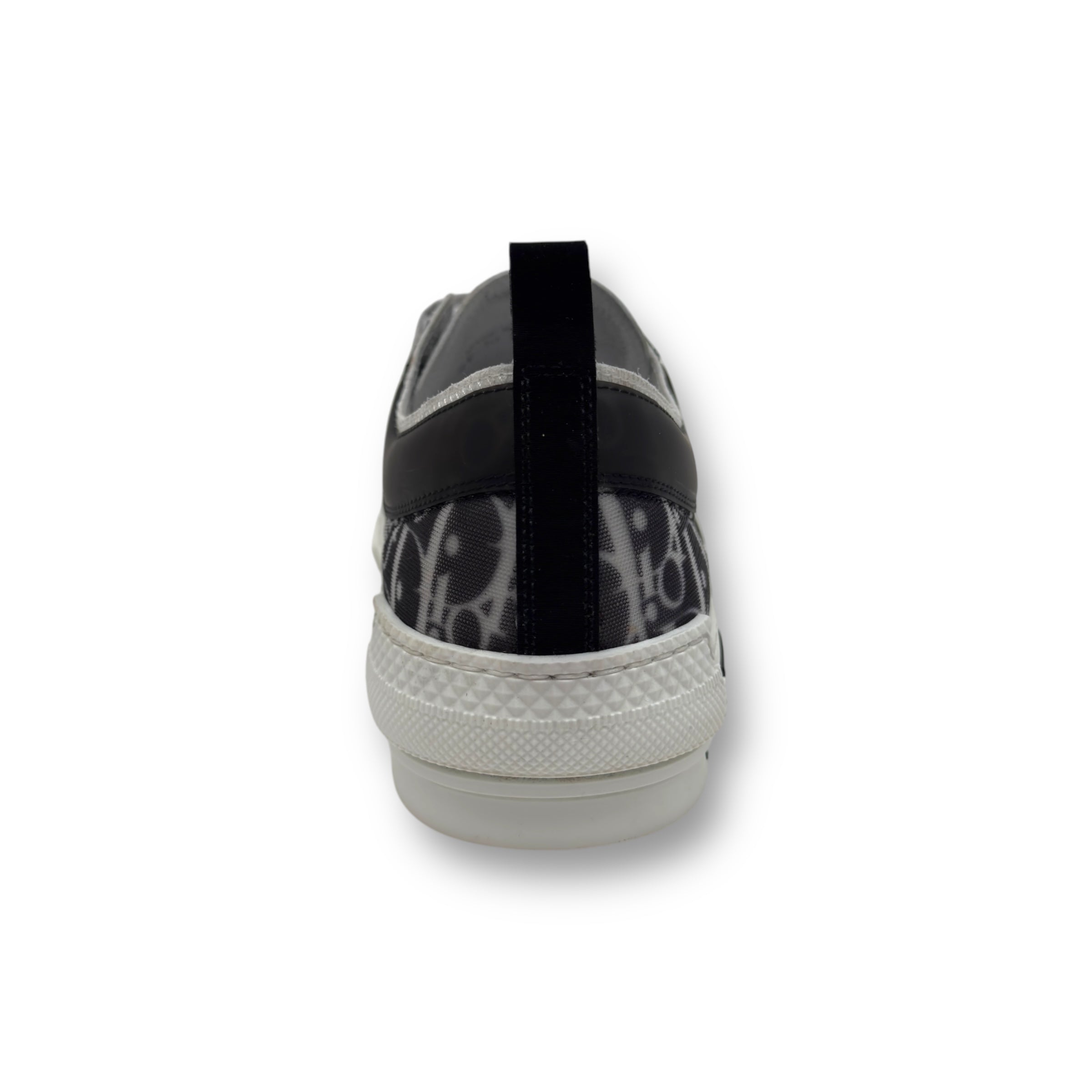 DIOR B23 LOW-TOP OBLIQUE SNEAKER BLACK / WHITE EU42 / UK8