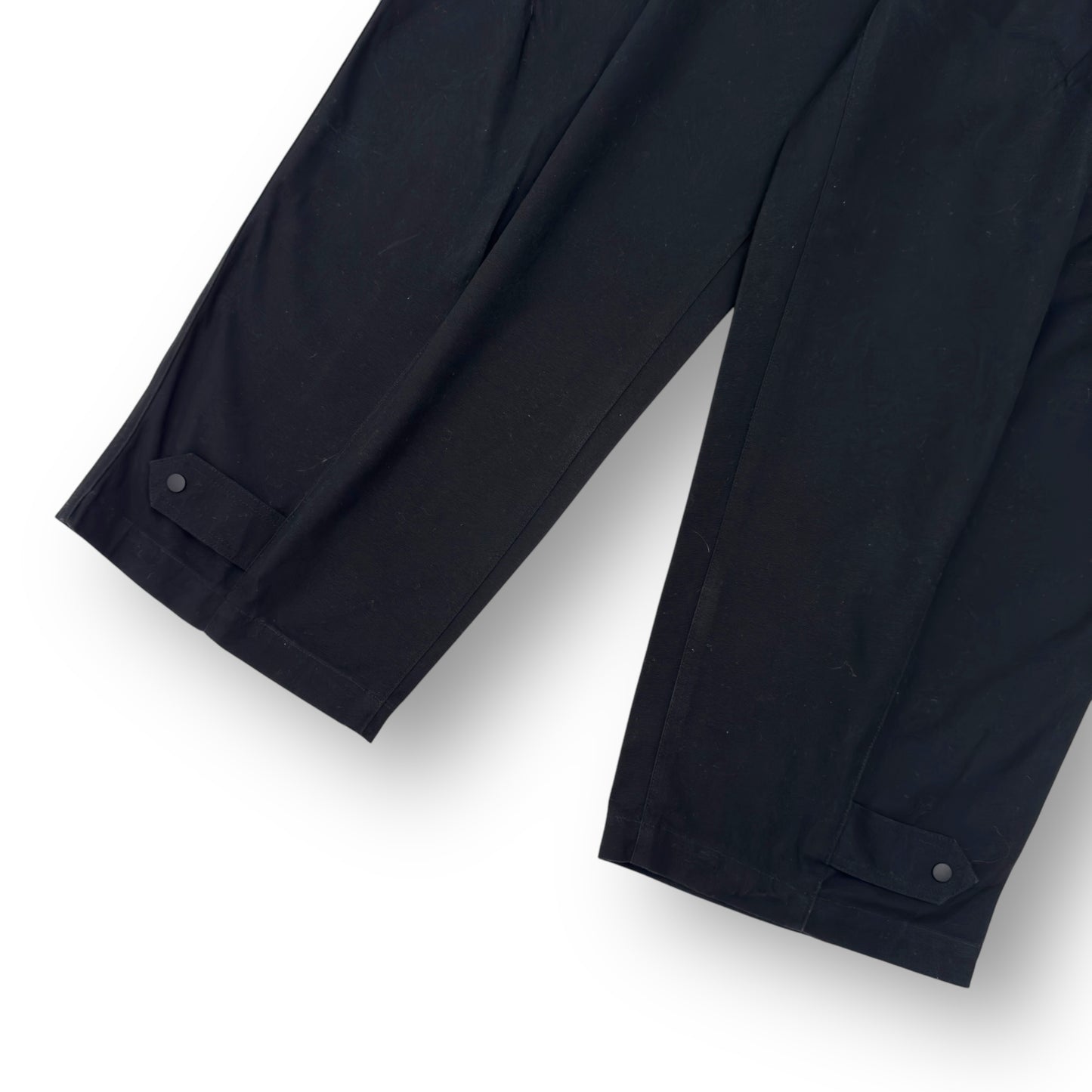 ADIDAS Y-3 OVERSIZED WRKWR TROUSERS BLACK XL