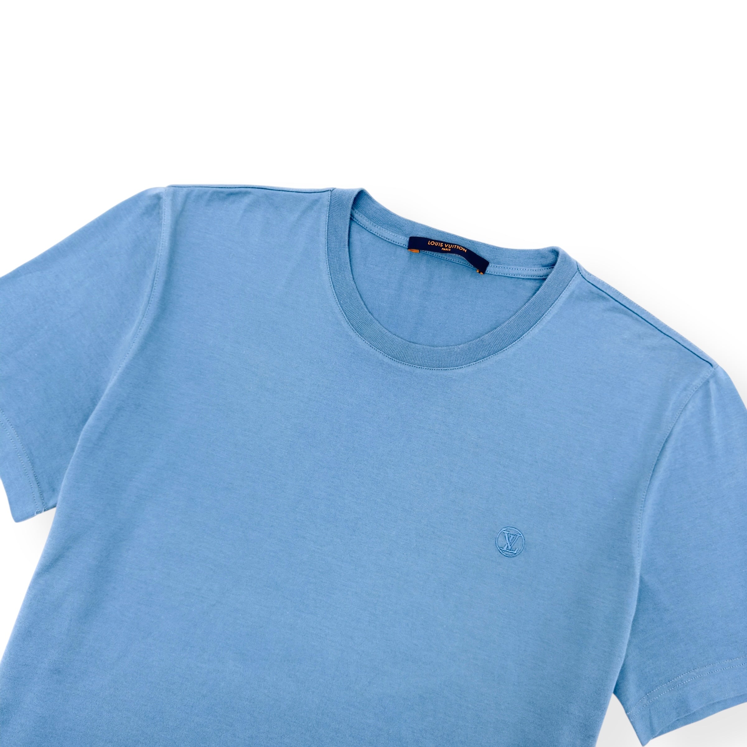 LOUIS VUITTON CLASSIC T-SHIRT BLUE L