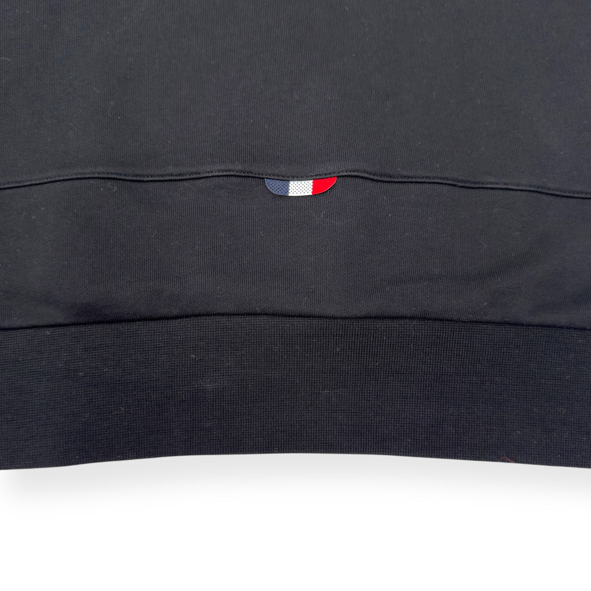 MONCLER LOGO-PRINT HOODIE BLACK M