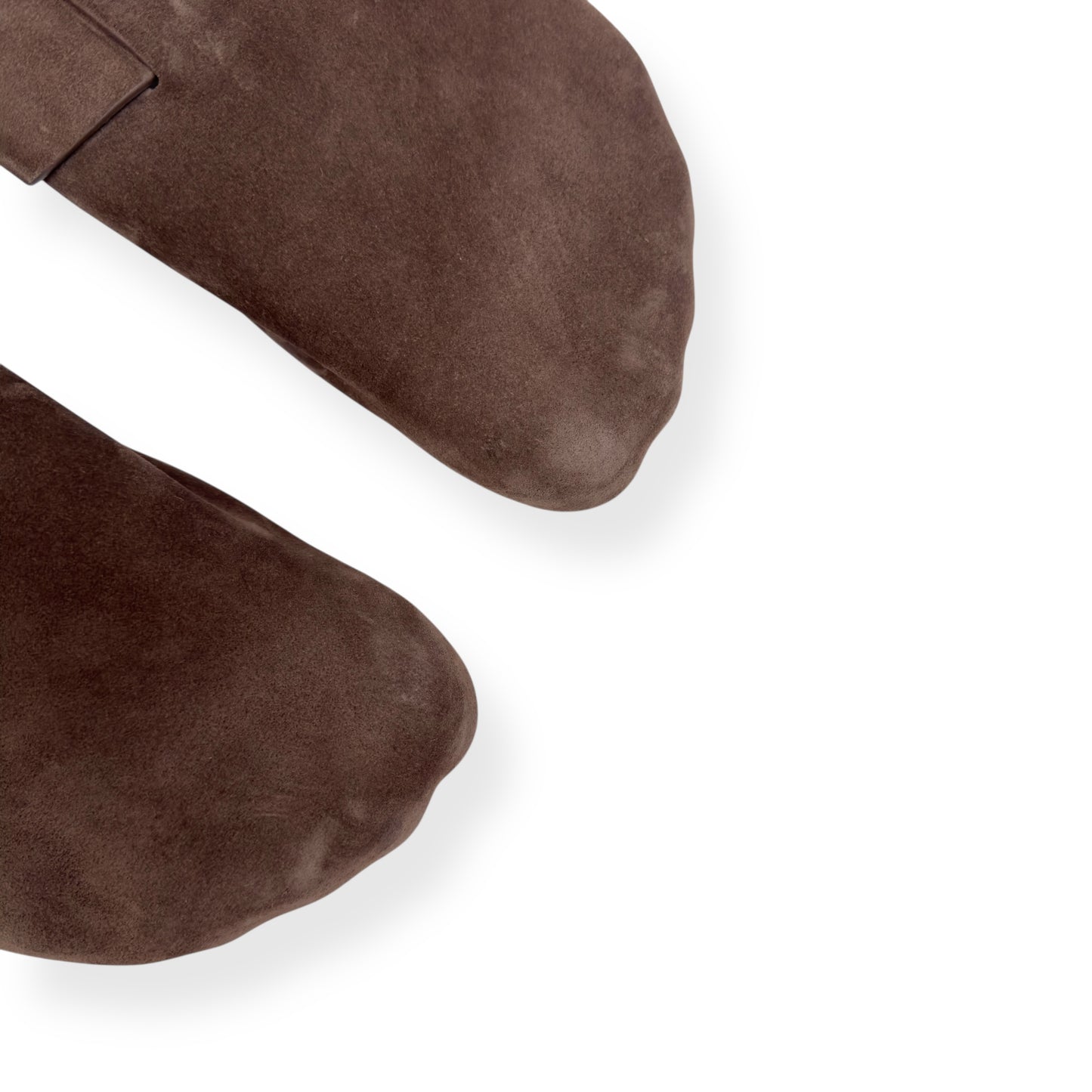 BALENCIAGA SUNDAY SUEDE MULES BROWN 46 / UK12