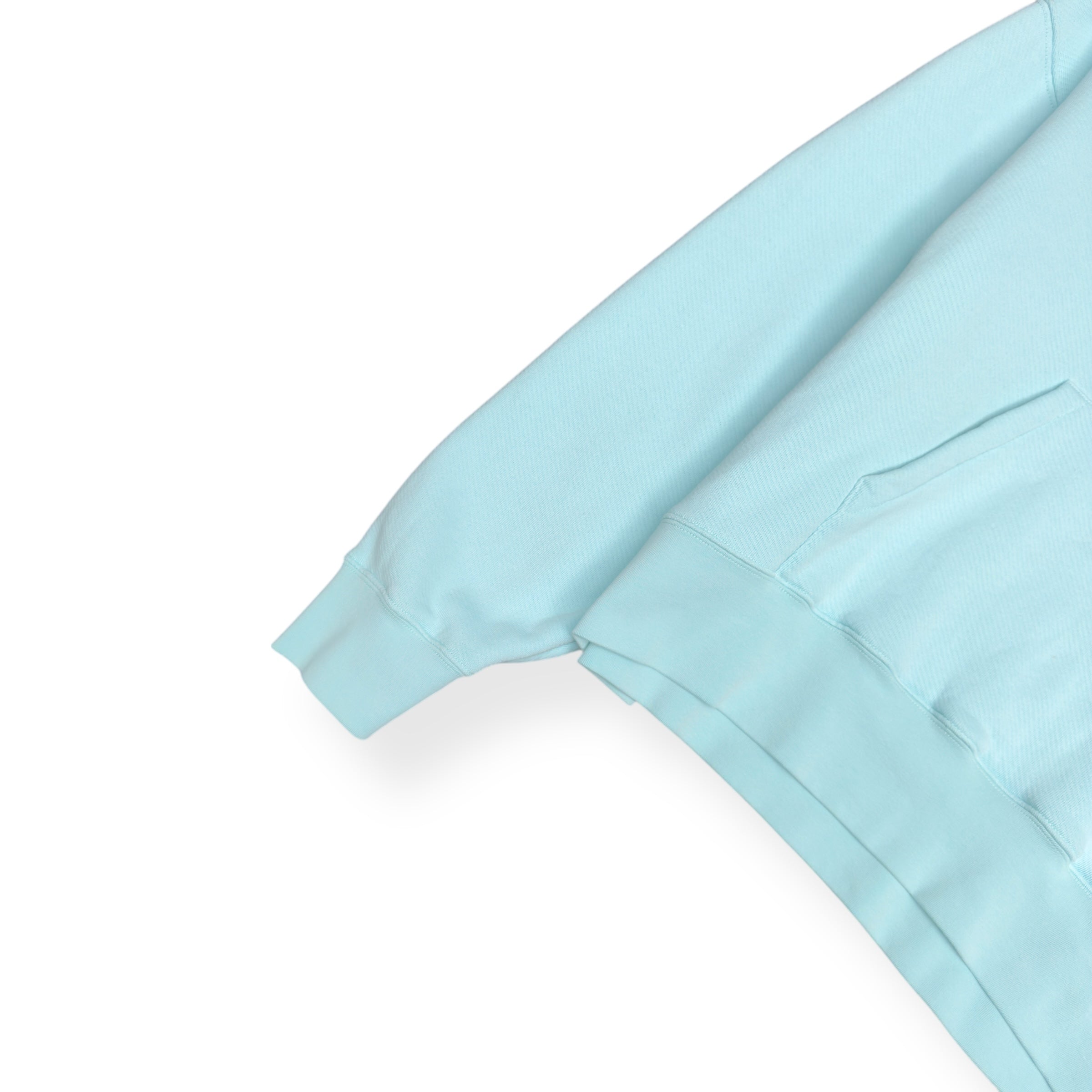 PALM ANGELS I LOVE PA PRINT HOODIE BABY BLUE L