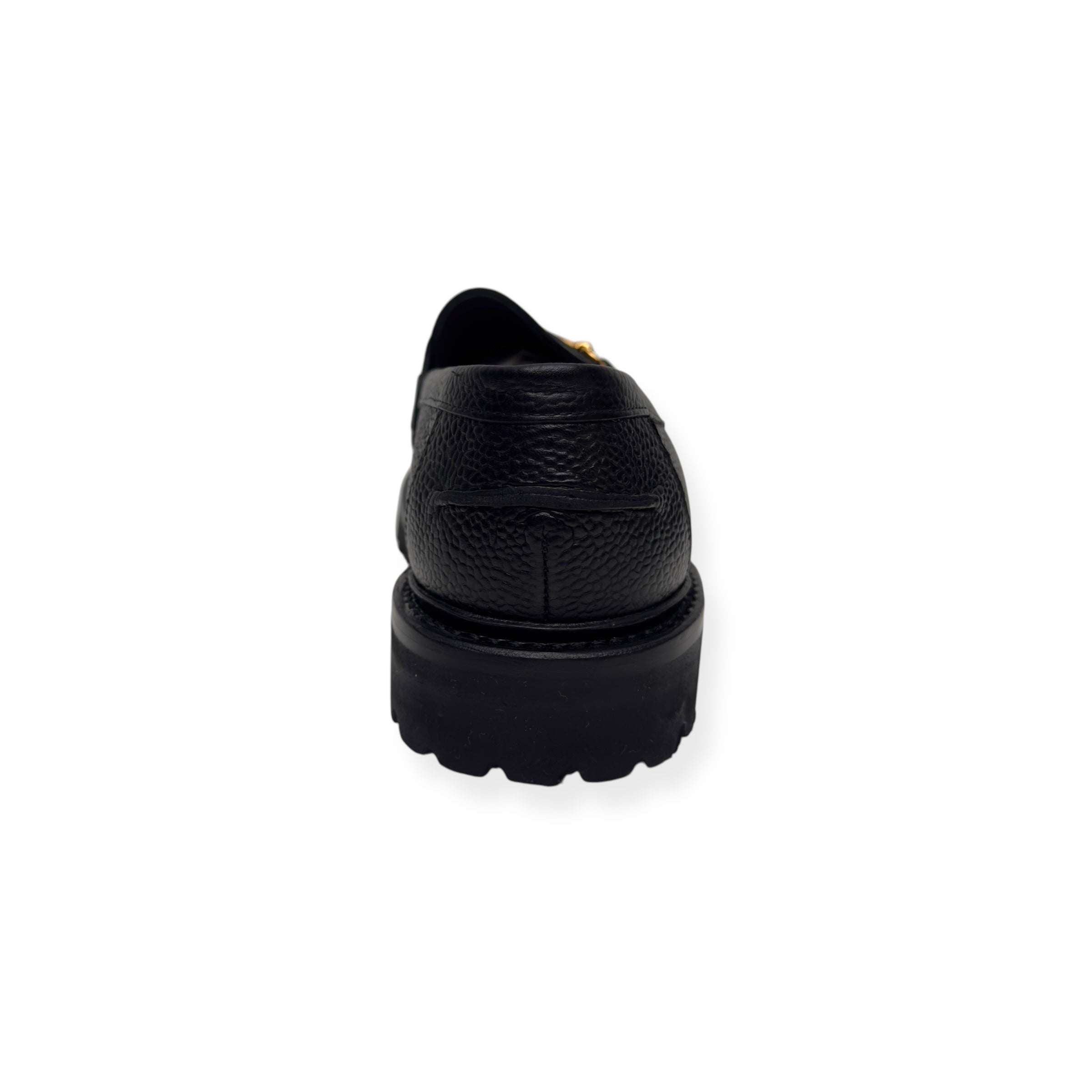 BLACKSTOCK & WEBER THE MASON HORSE BIT LOAFER ONYX US6 / UK5