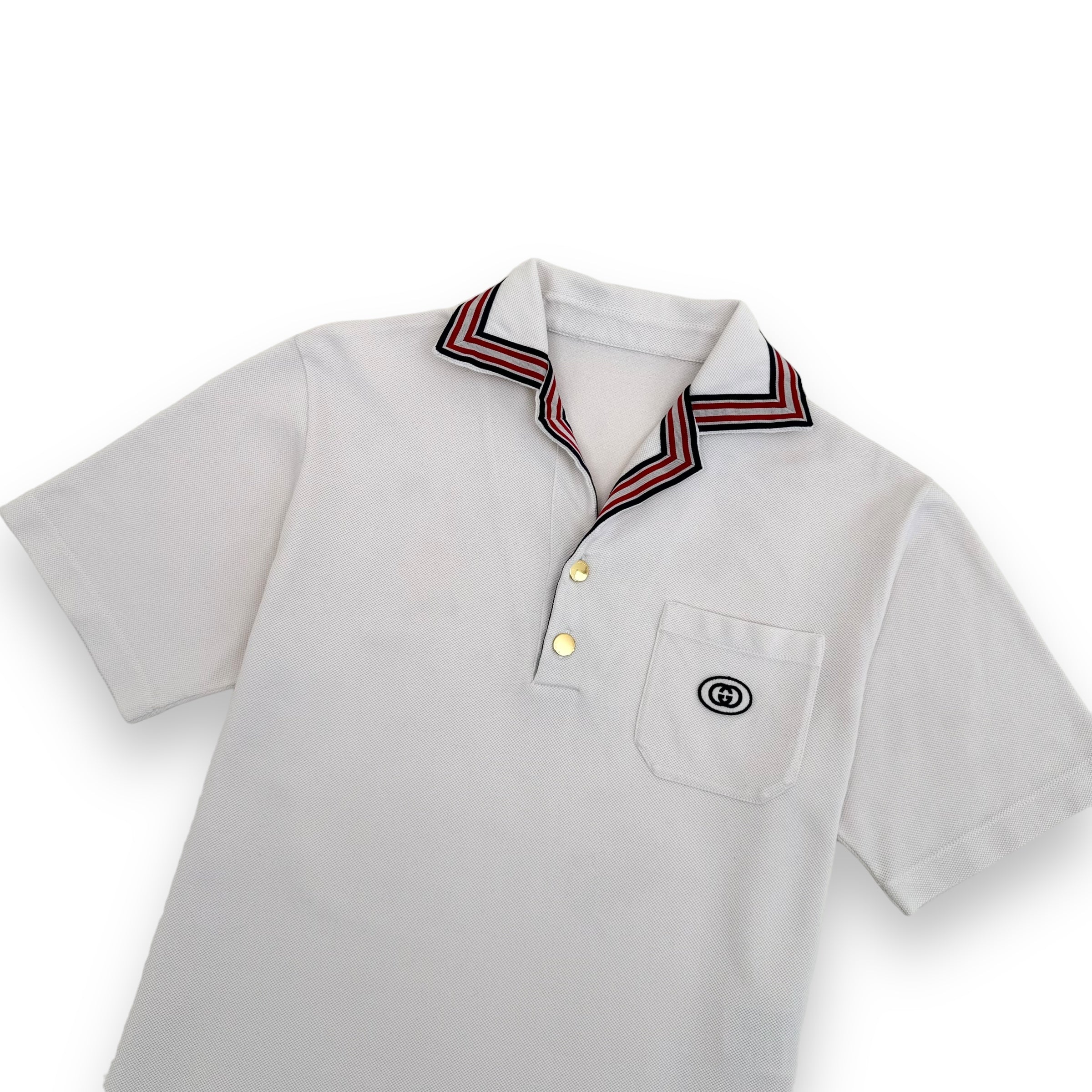 GUCCI POLO SHIRT CREAM S