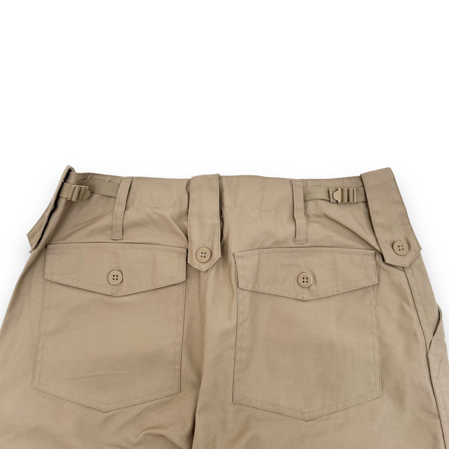 JEANIUS BAR ATELIER FLARED TROUSERS BEIGE 34W