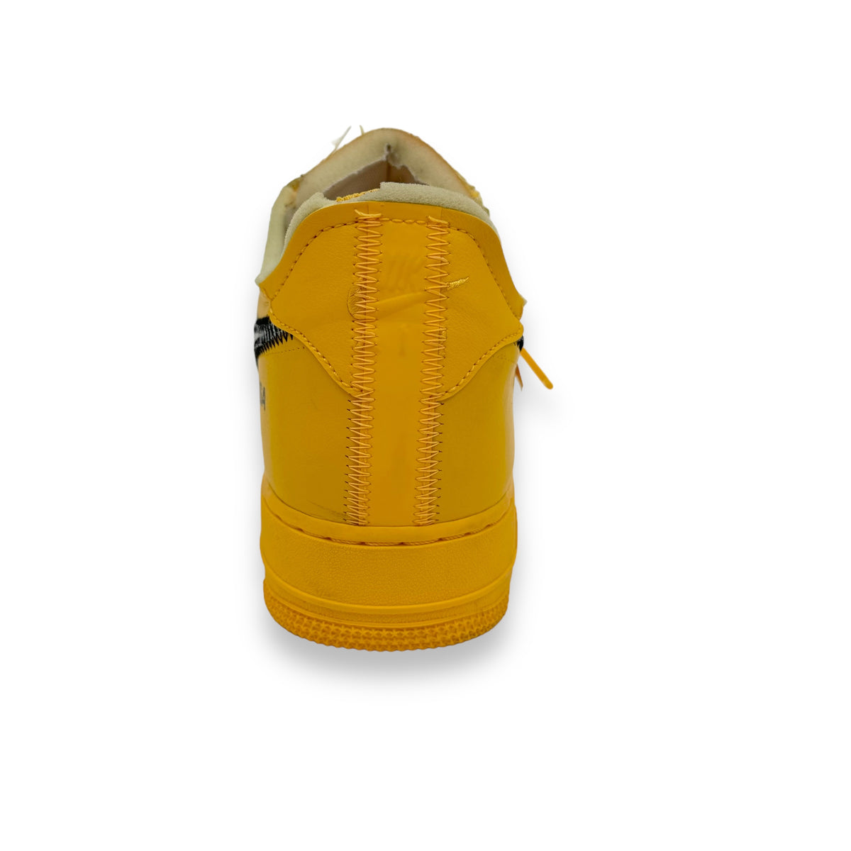 NIKE X OFF-WHITE AIR FORCE 1 SNEAKER LEMONADE UK10.5