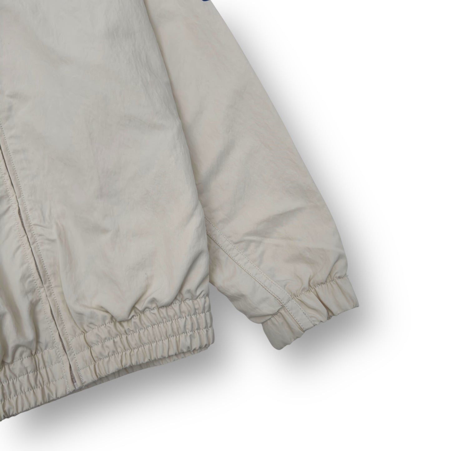 NIKE X FEAR OF GOD NRG BASEBALL JACKET LIGHT CREAM M