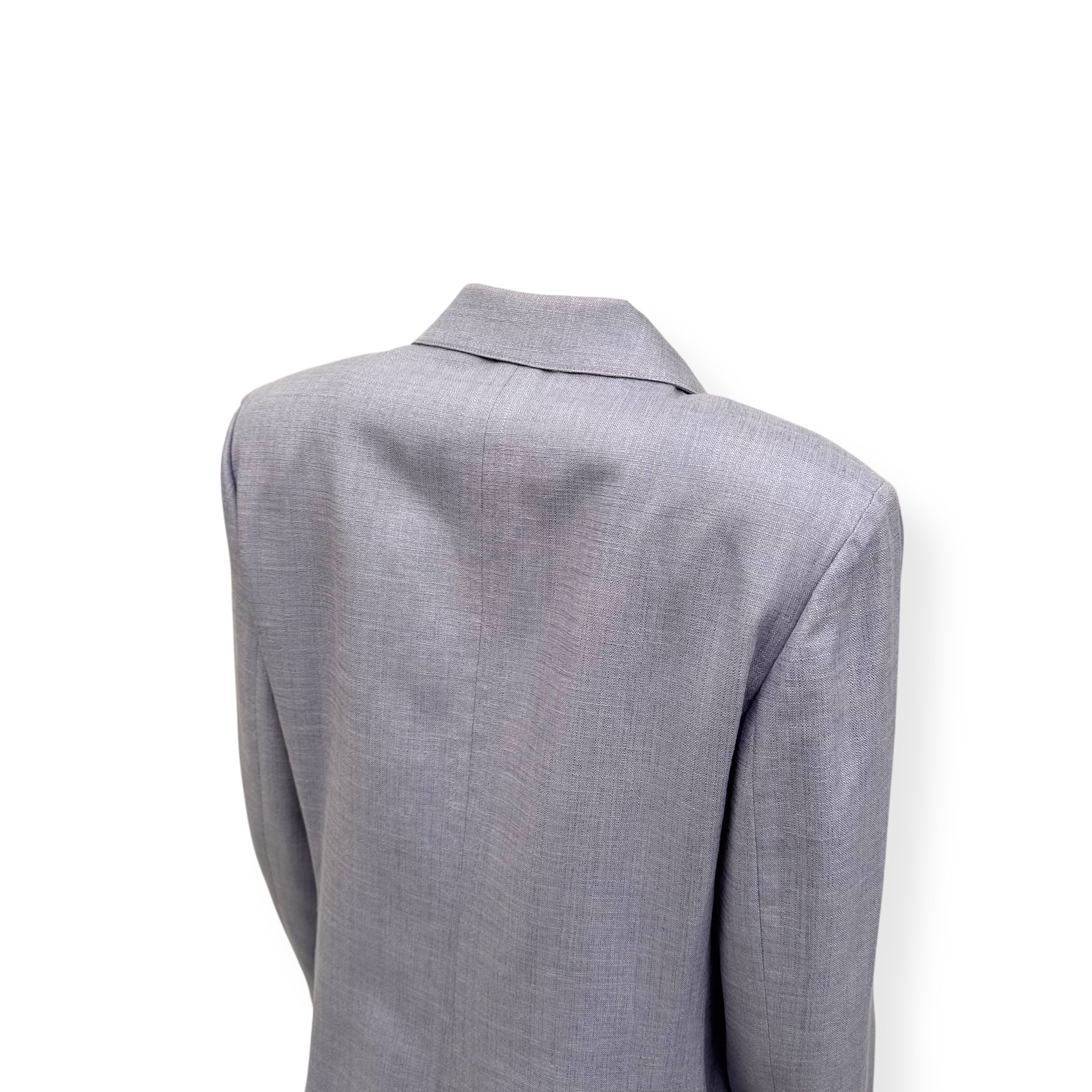 JOSEPH JEAN SHANTUNG LINEN JACKET 42 / UK14