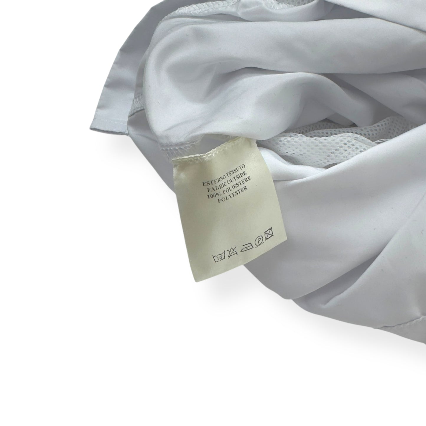 THOM SWEENEY POLYESTER SWIM SHORTS WHITE 48 / S