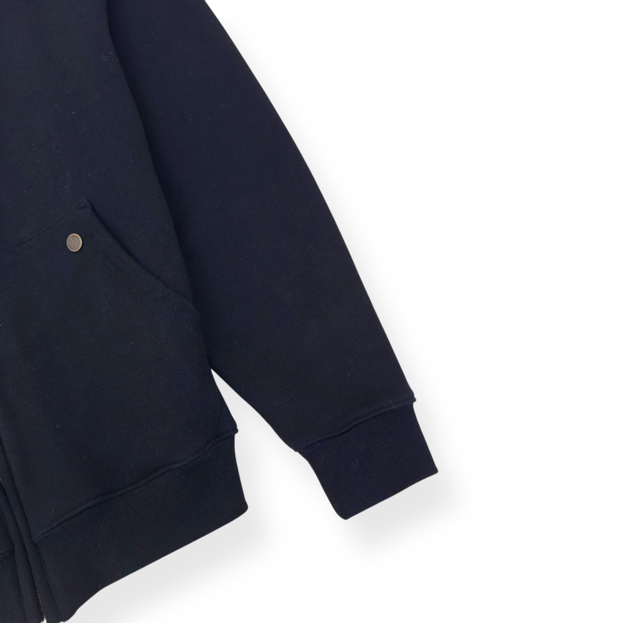 HONR THE GIFT NEIGHBOURHOOD ZIP-UP HOODIE BLACK / YELLOW L