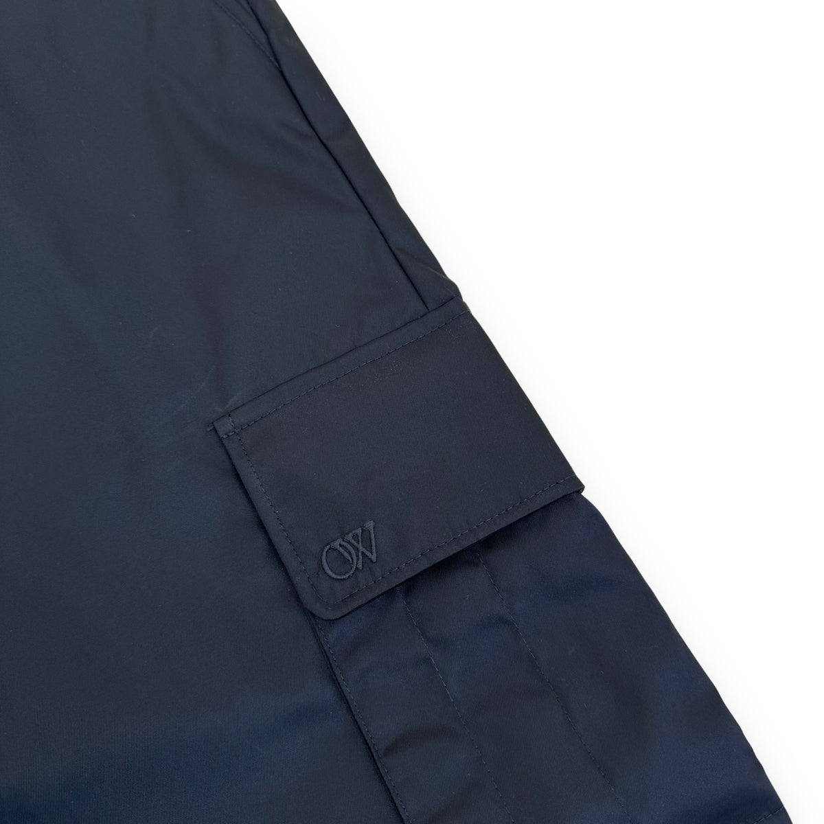 OFF-WHITE BAGGY TROUSERS BLACK L
