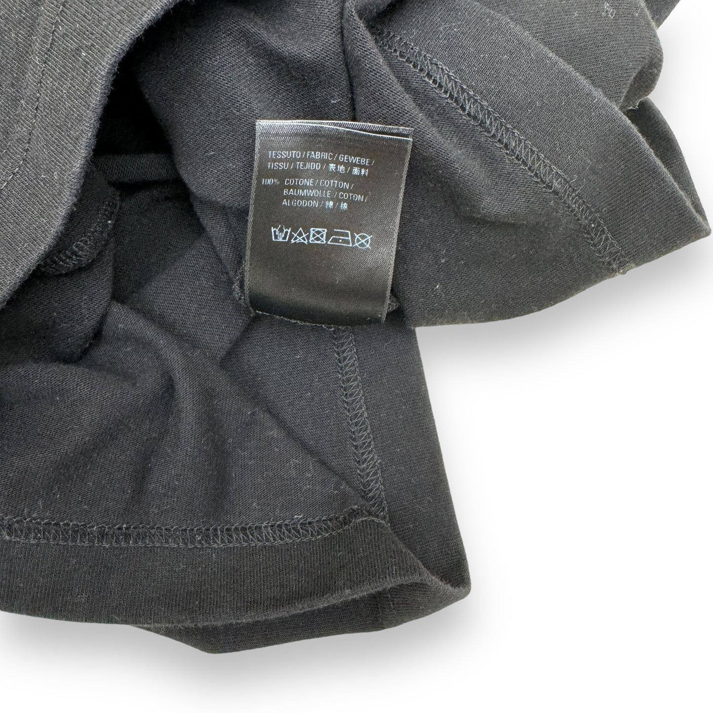 BALENCIAGA OVERSIZED SYMBOLIC LOGO T-SHIRT BLACK M