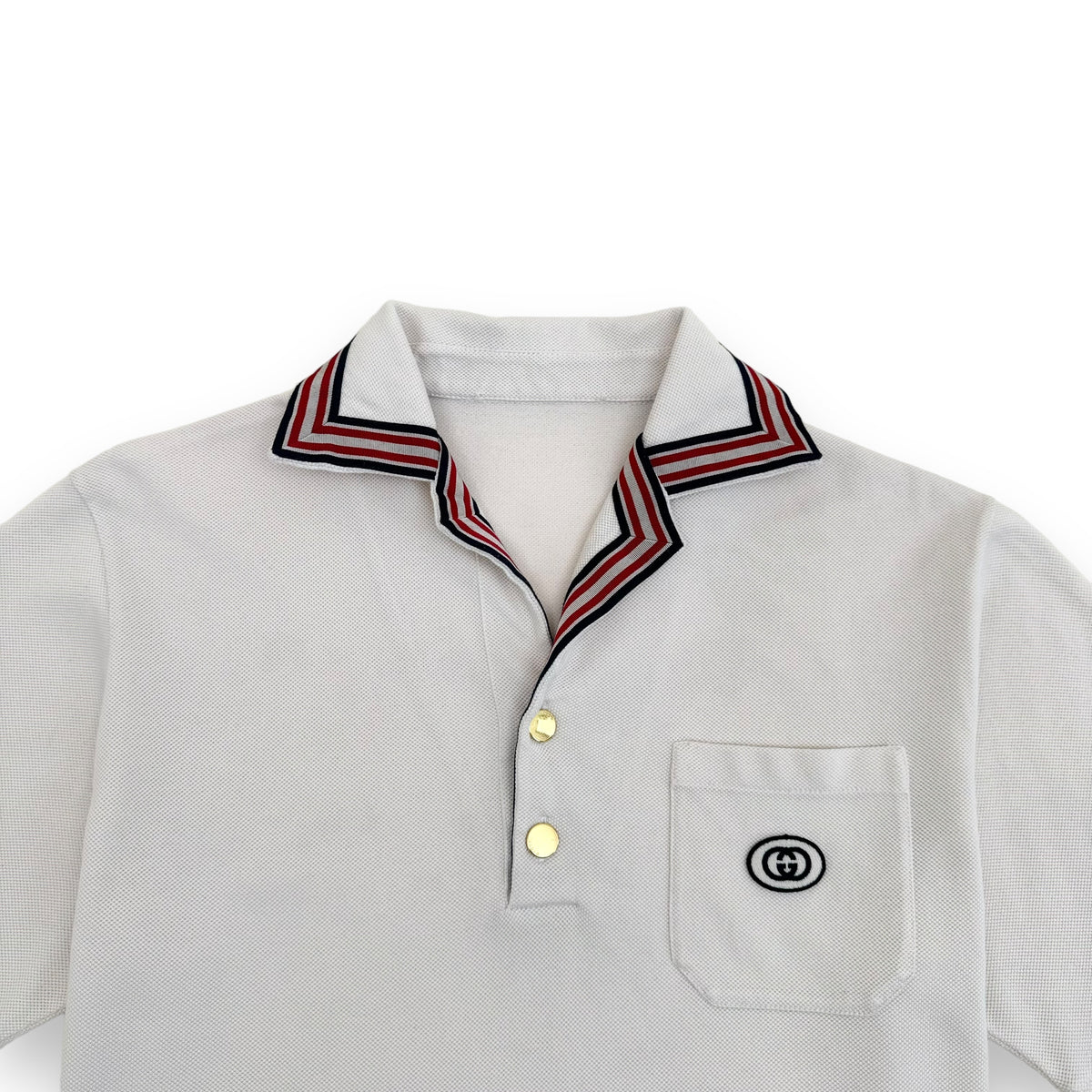 GUCCI POLO SHIRT CREAM S