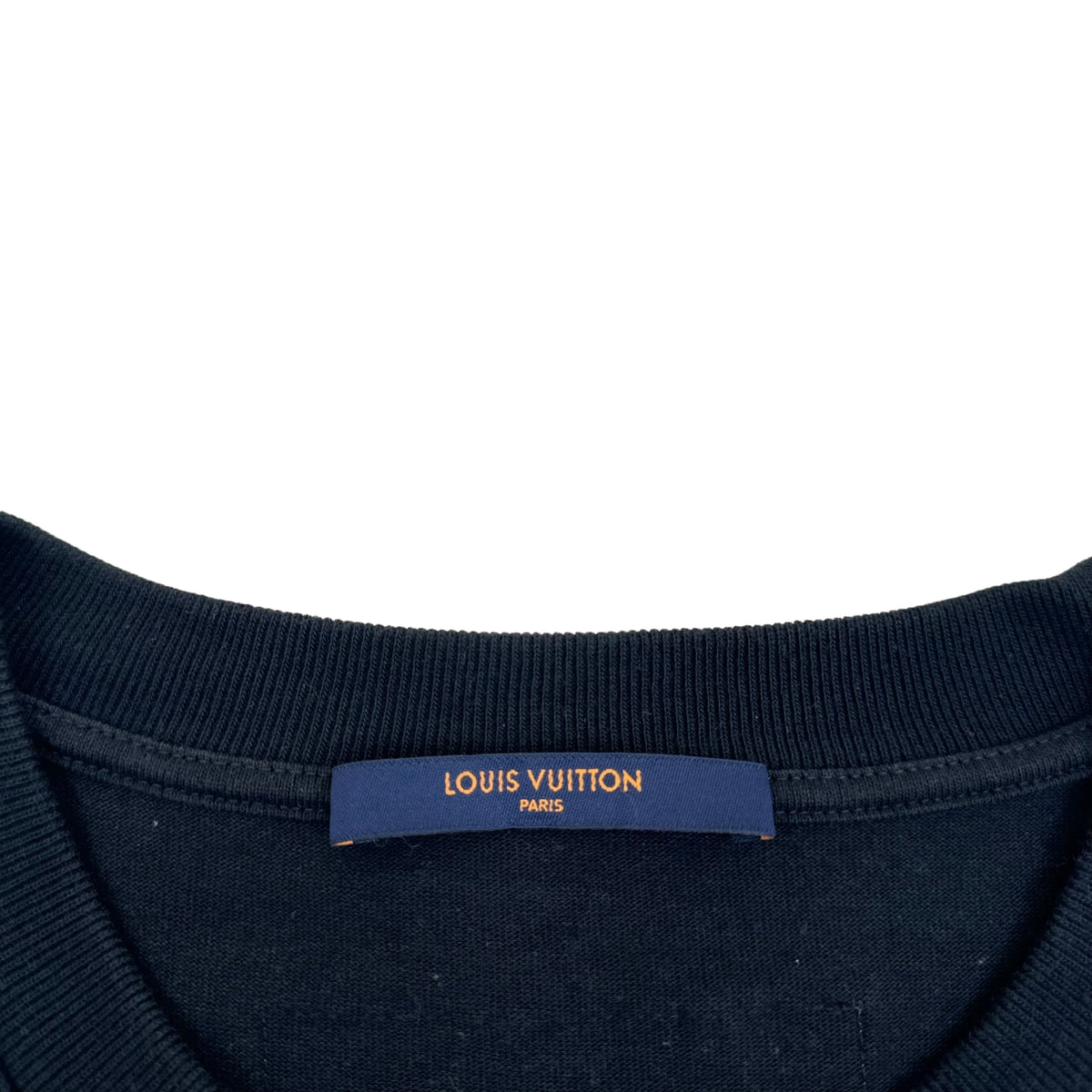 LOUIS VUITTON LV SPREAD EMBROIDERY T-SHIRT BLACK XL
