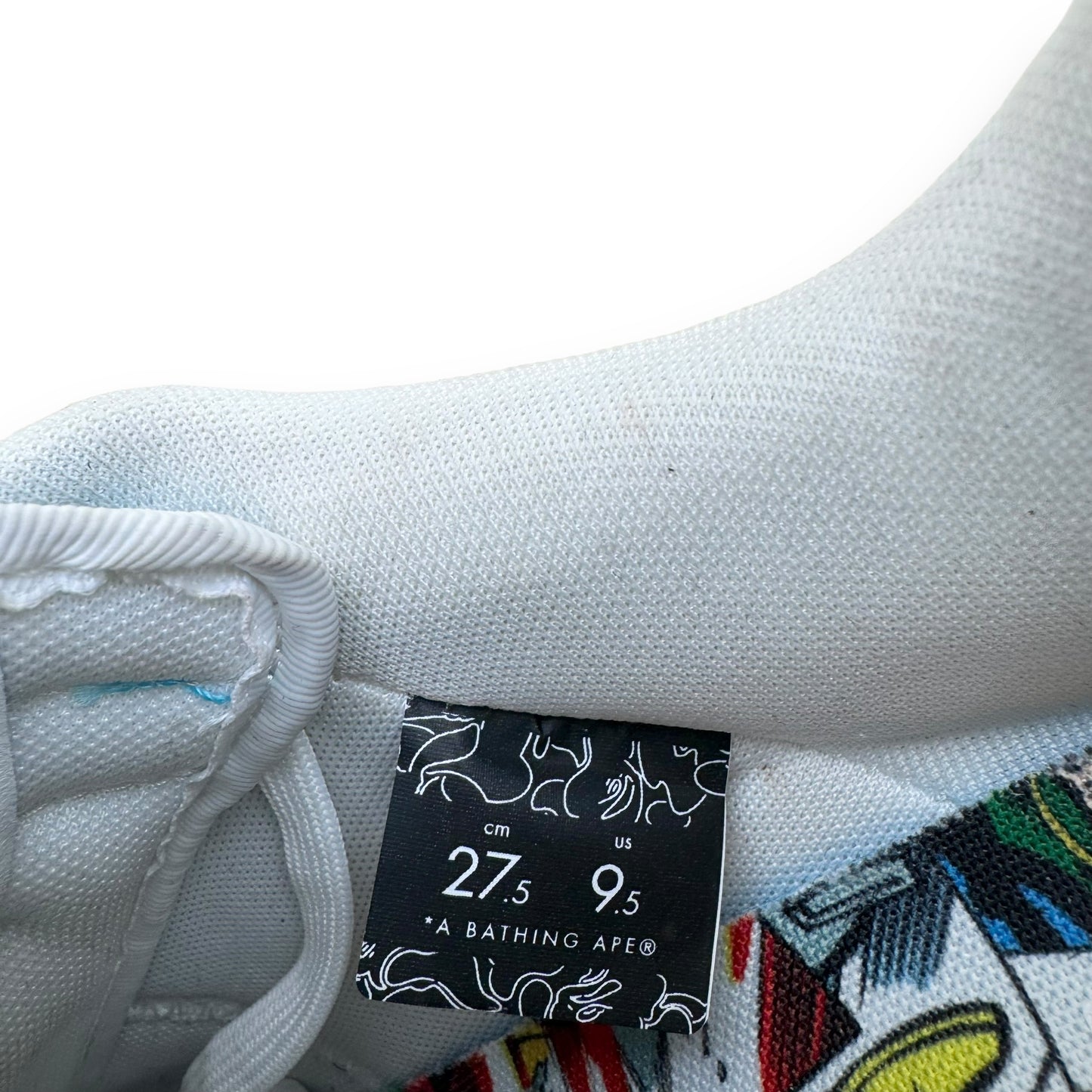 A BATHING APE X MARVEL 2022 BAPE STA SNEAKER RED / BLUE UK8.5