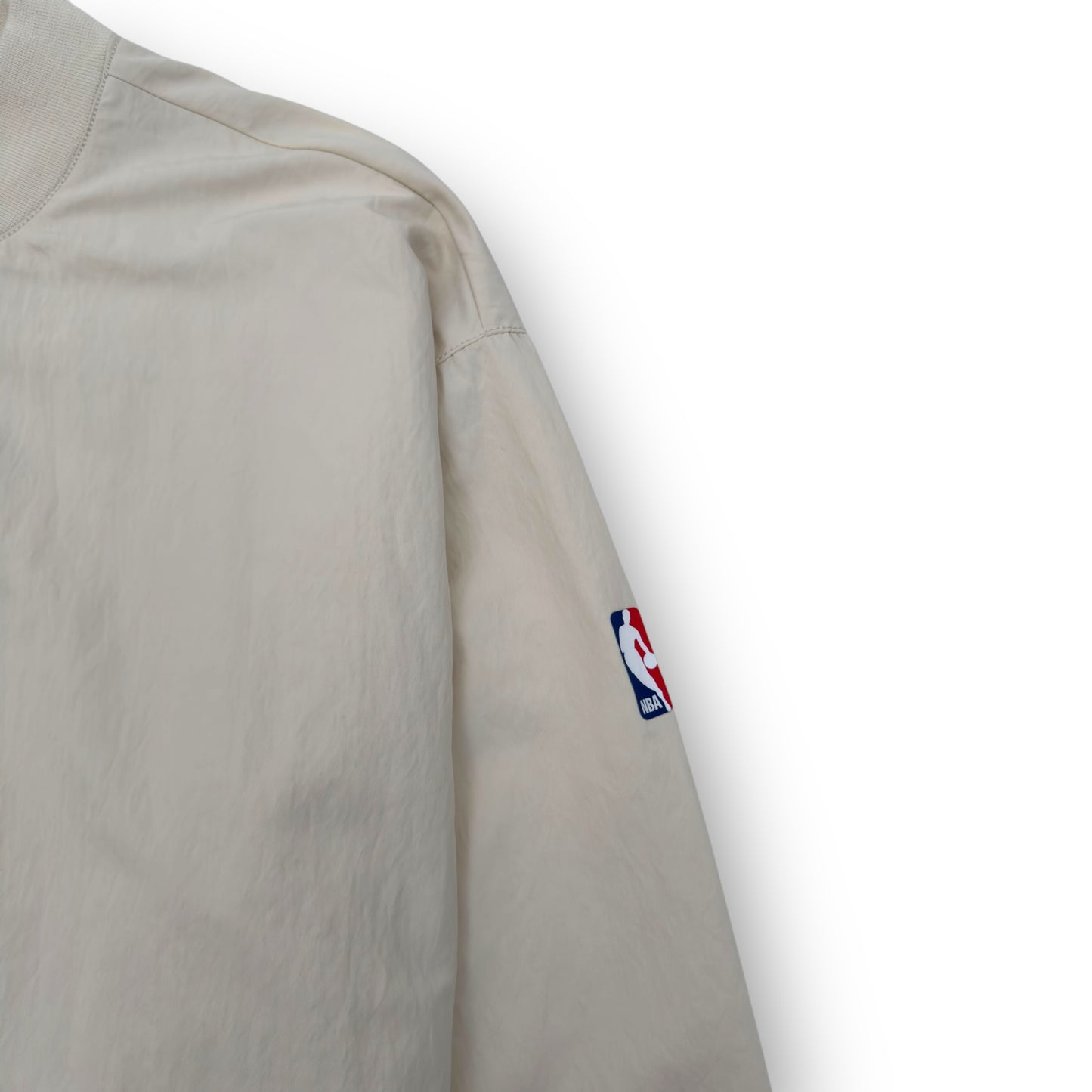 NIKE X FEAR OF GOD NRG BASEBALL JACKET LIGHT CREAM M