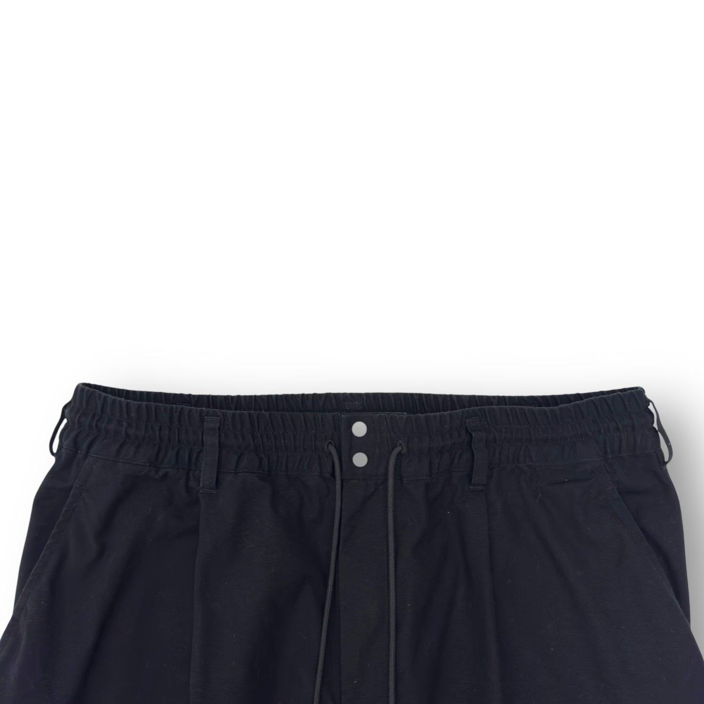 ADIDAS Y-3 OVERSIZED WRKWR TROUSERS BLACK XL