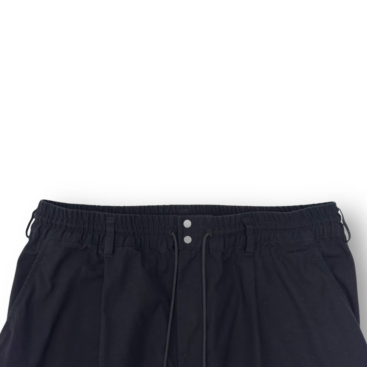 ADIDAS Y-3 OVERSIZED WRKWR TROUSERS BLACK XL