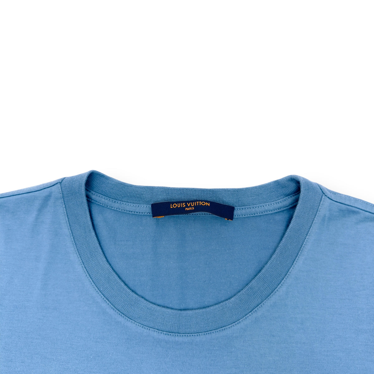 LOUIS VUITTON CLASSIC T-SHIRT BLUE L