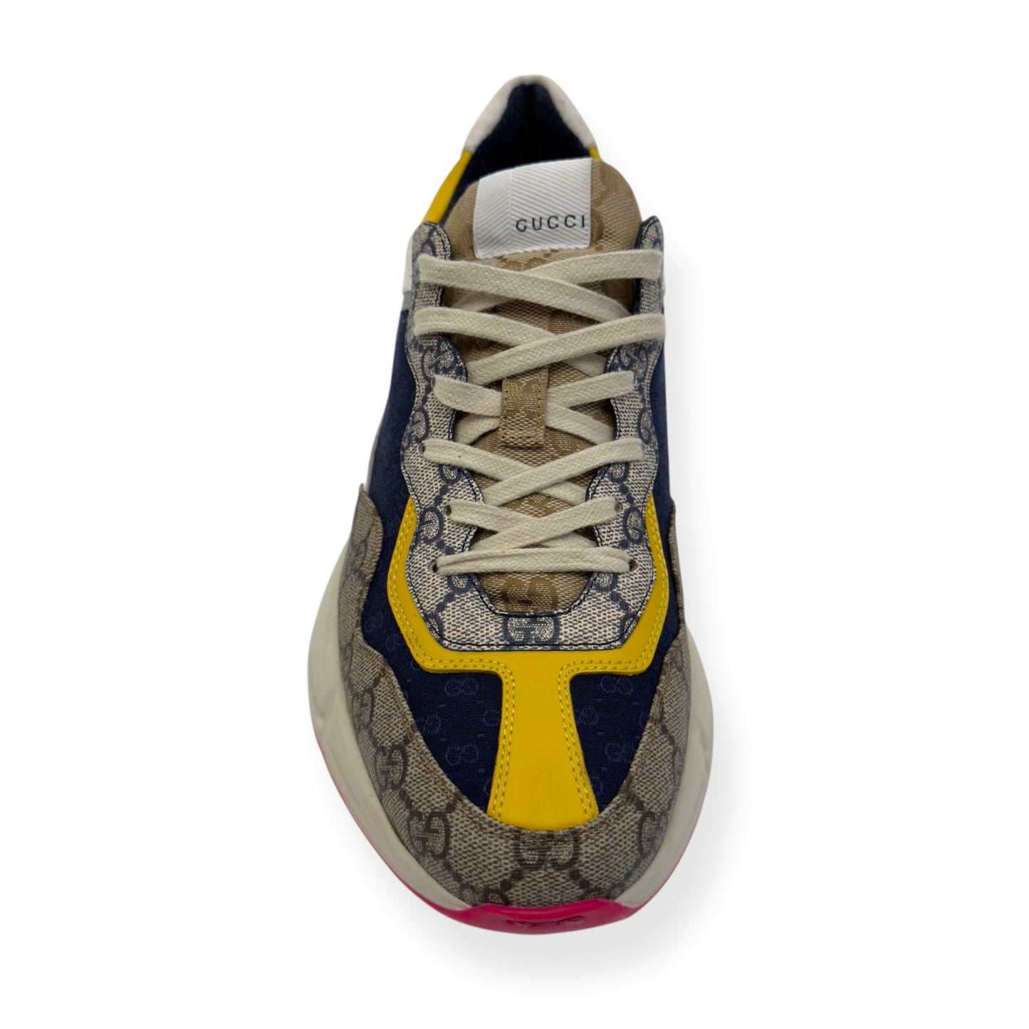 GUCCI GG RHYTON SNEAKER BEIGE / EBONY UK9