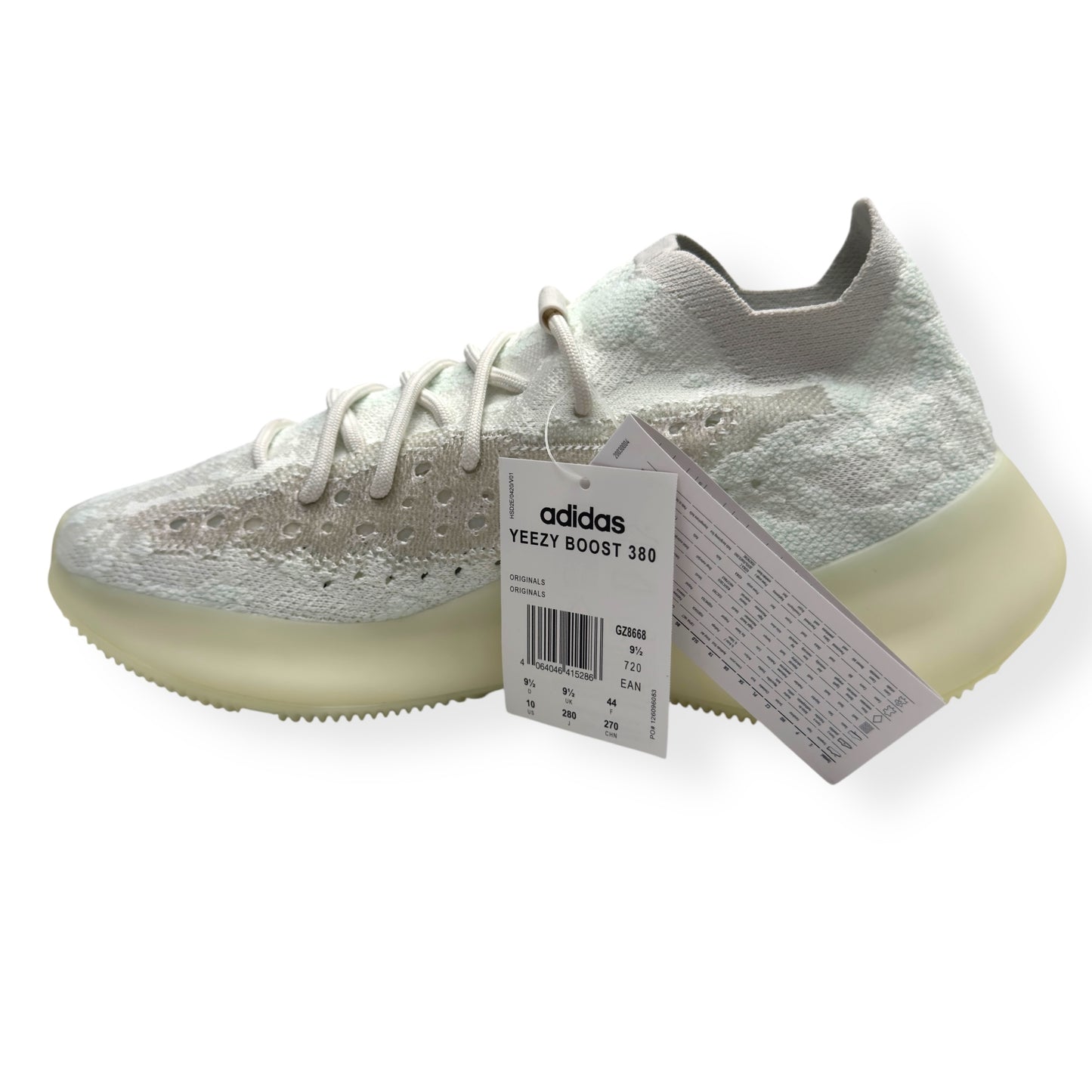 YEEZY BOOST 380 SNEAKER CALCITE UK9.5