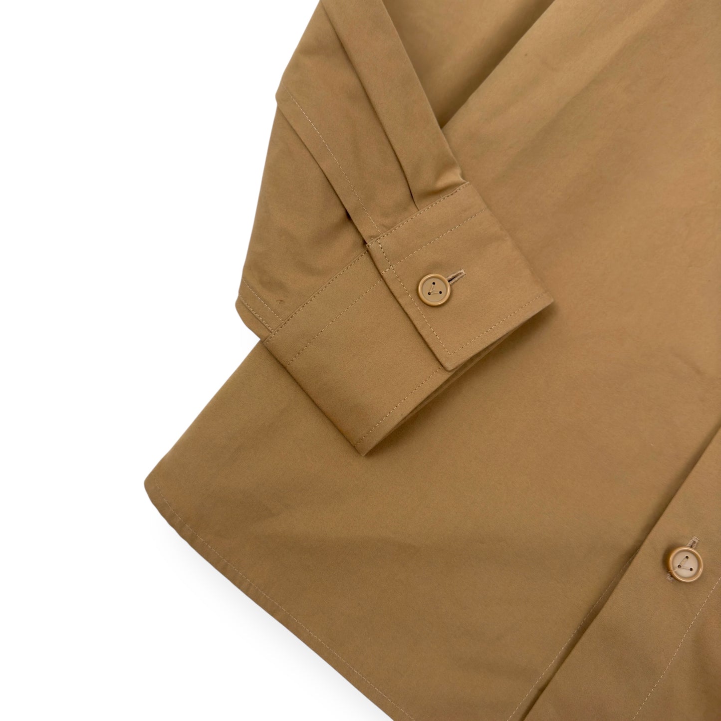 BOTTEGA VENETA LONG-SLEEVED RELAXED SHIRT BEIGE 50 / L