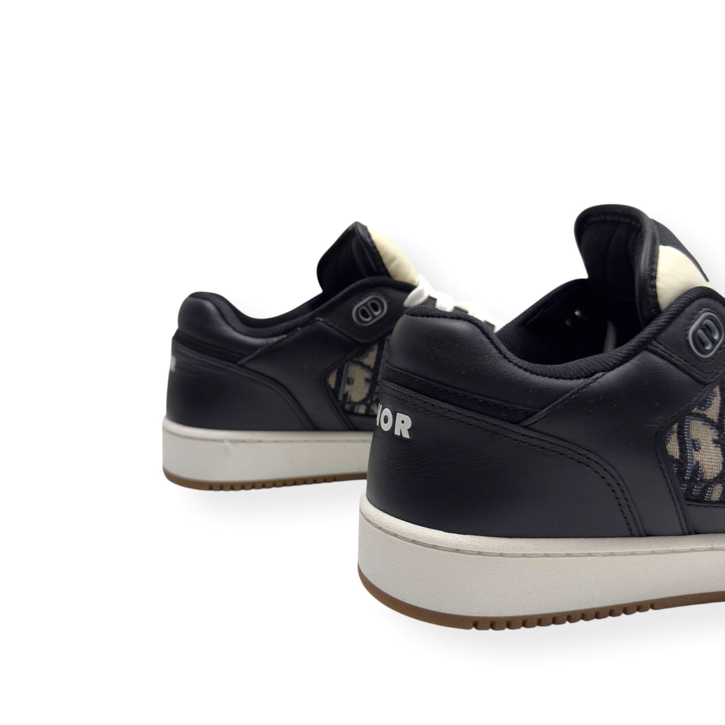 DIOR B27 LOW TOP SNEAKER BLACK / WHITE 43 / UK9